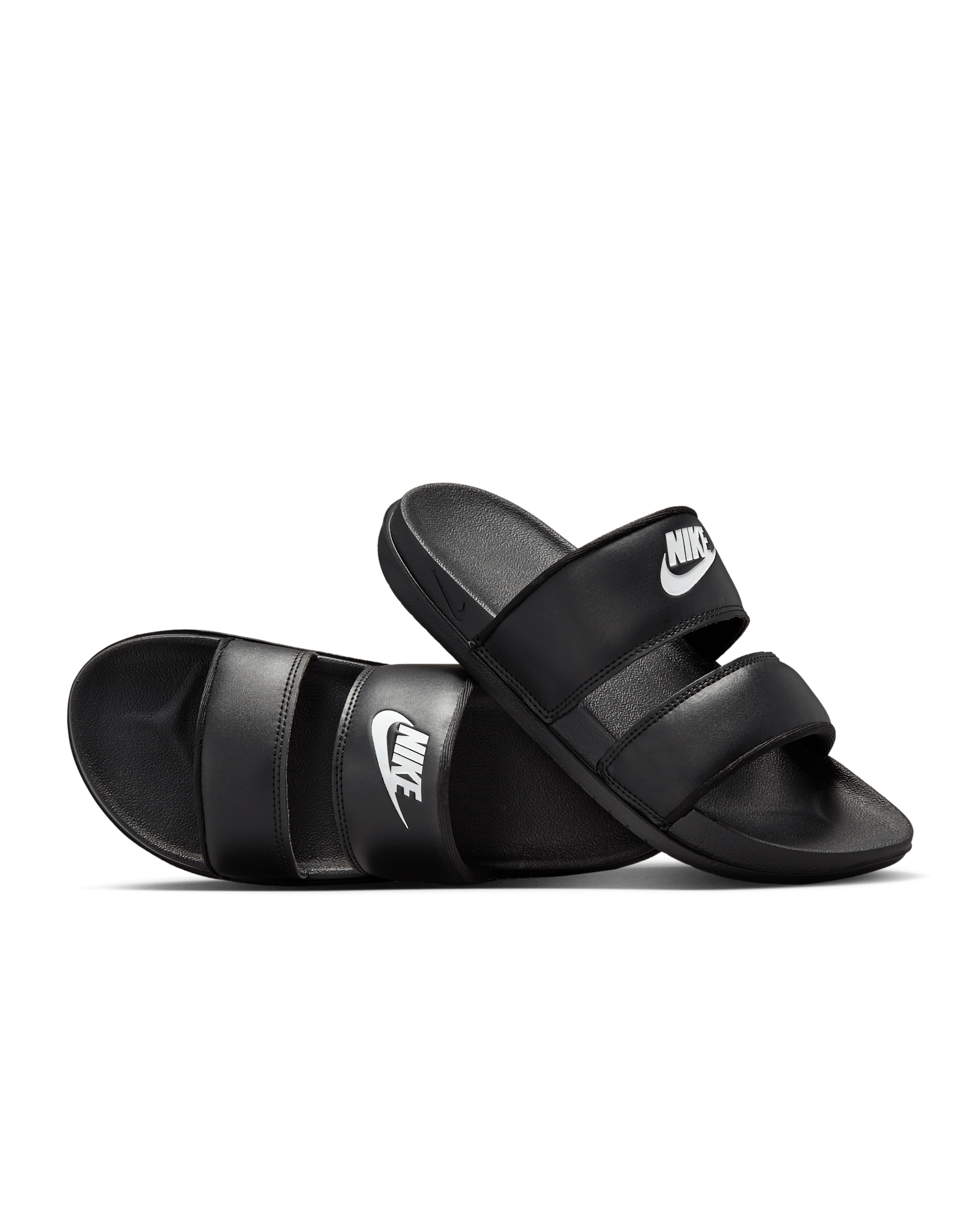 Nike Offcourt Duo Women's Slides - Black/Black/White