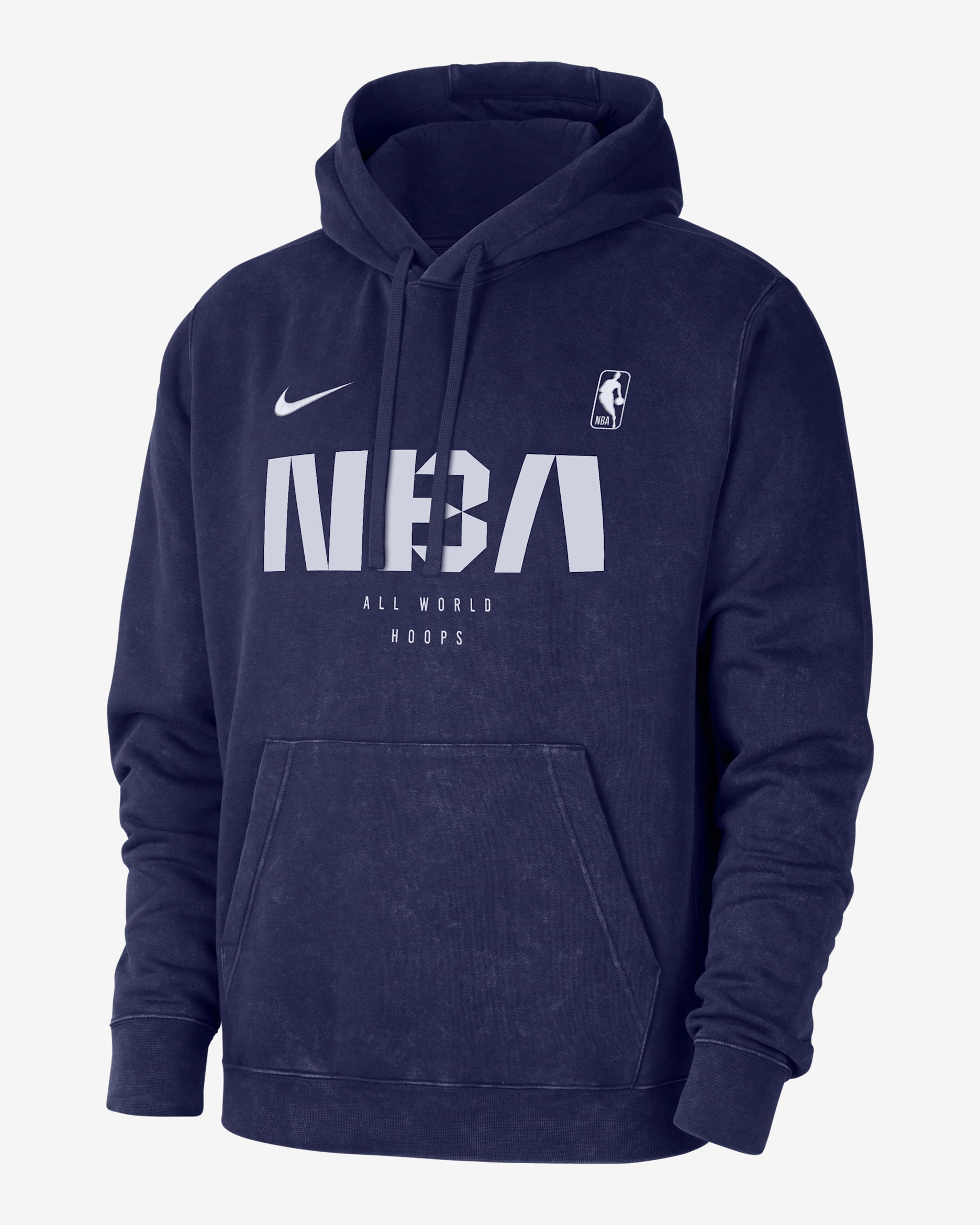 Team 31 Club Men's Nike NBA Pullover Hoodie - Blue Void/White