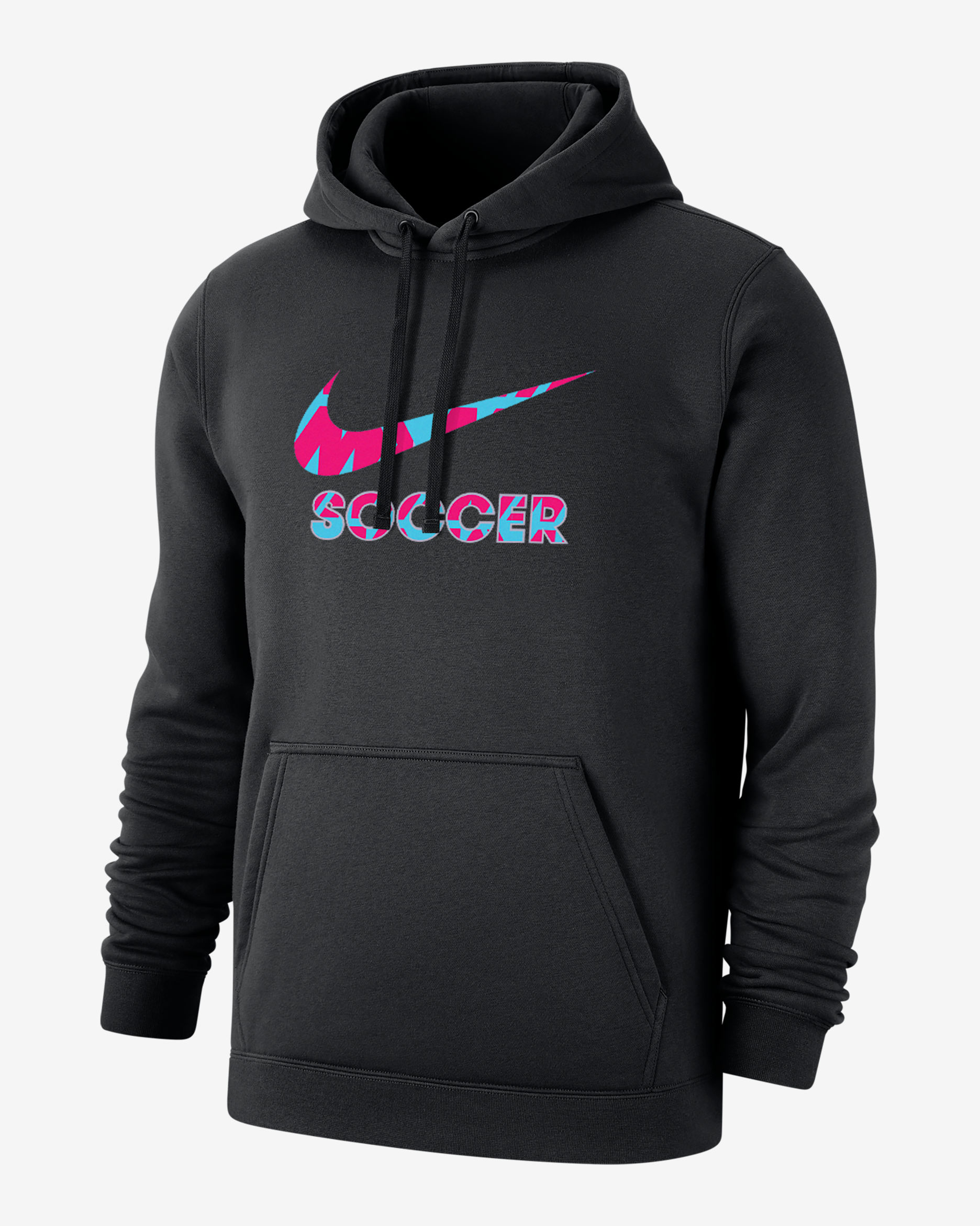 Nike Sportswear Club Fleece Men's Soccer Hoodie - Black