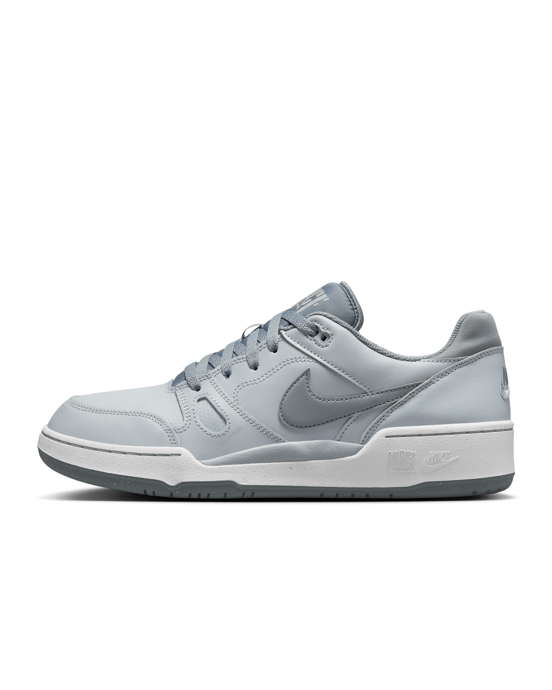 Tenis para hombre Nike Full Force Low - Gris lobo/Blanco/Gris azulado