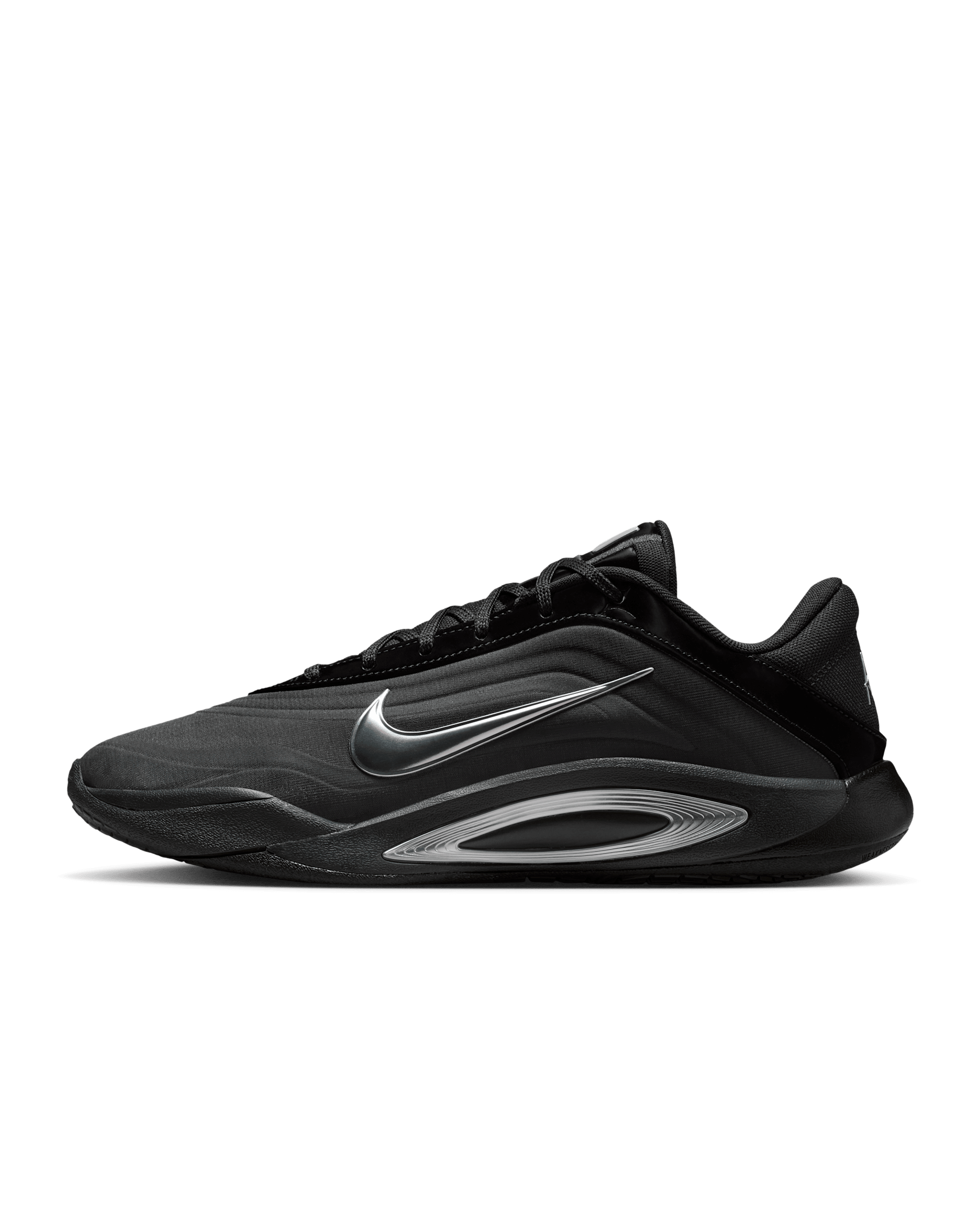 A'One "MVPs" EP A'ja Wilson Basketball Shoes - Black/Dark Smoke Grey/Dark Grey/Metallic Silver