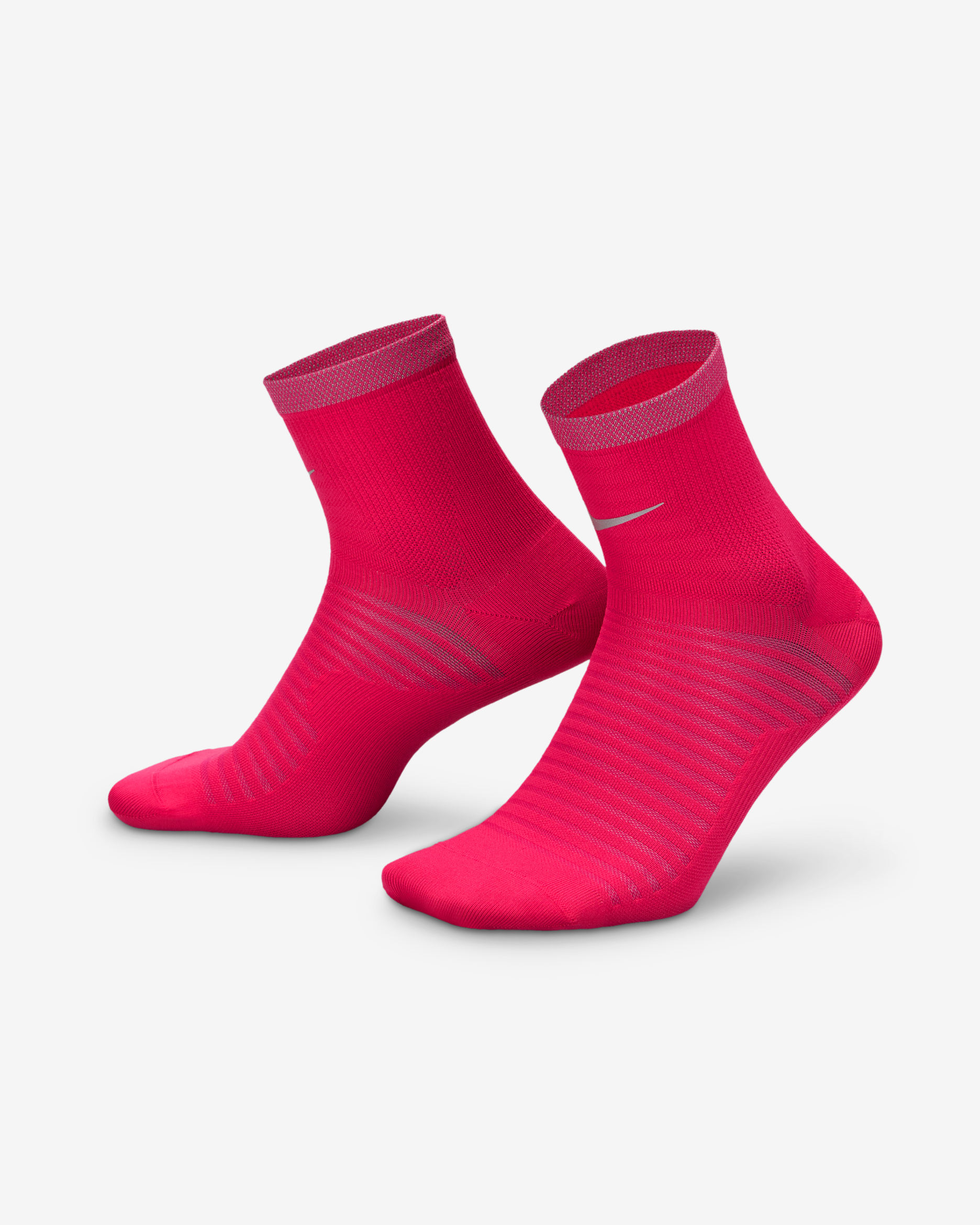 Nike Spark Lightweight Running Ankle Socks - Rush Pink
