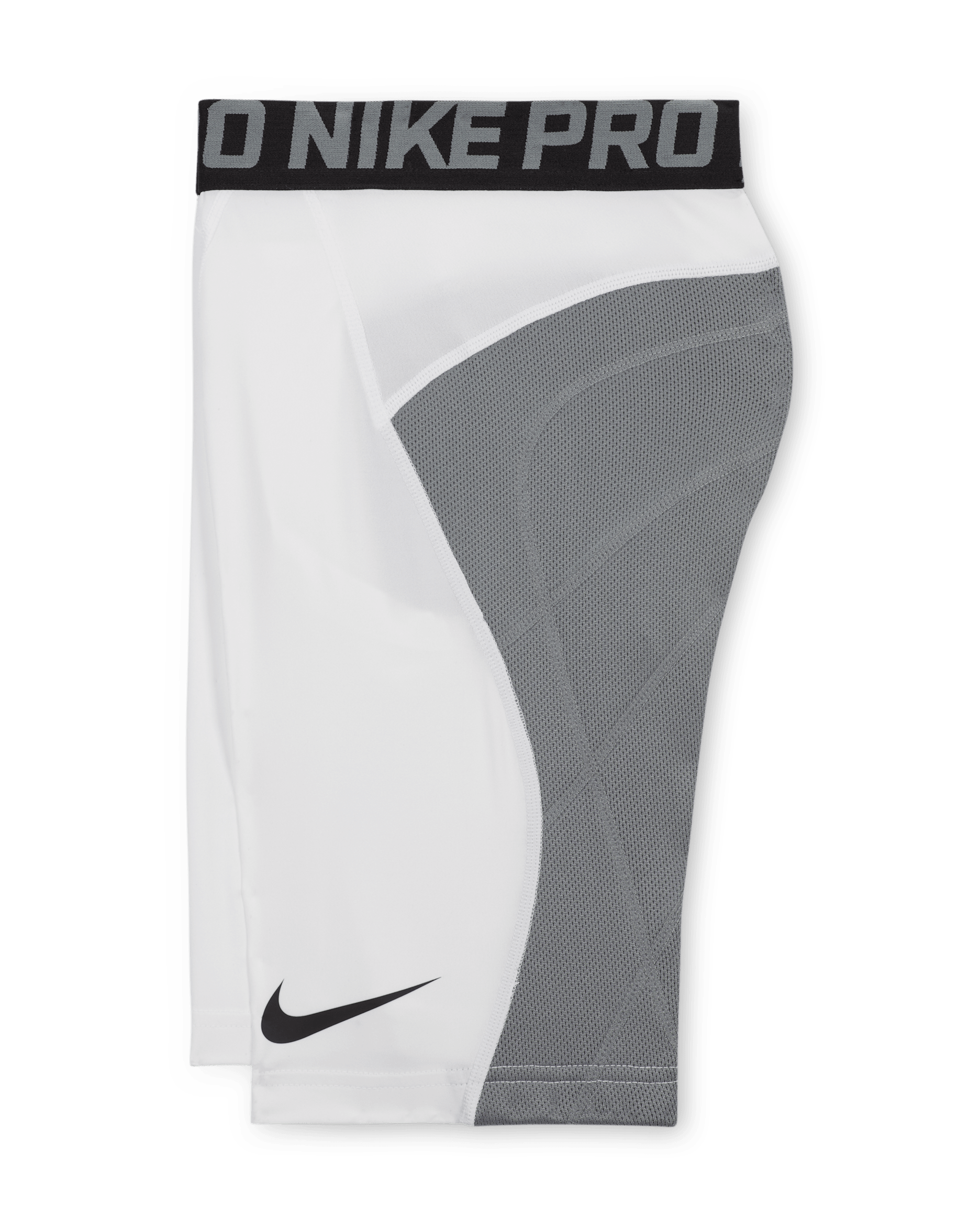 Nike Pro Big Kids' Slider Shorts - White
