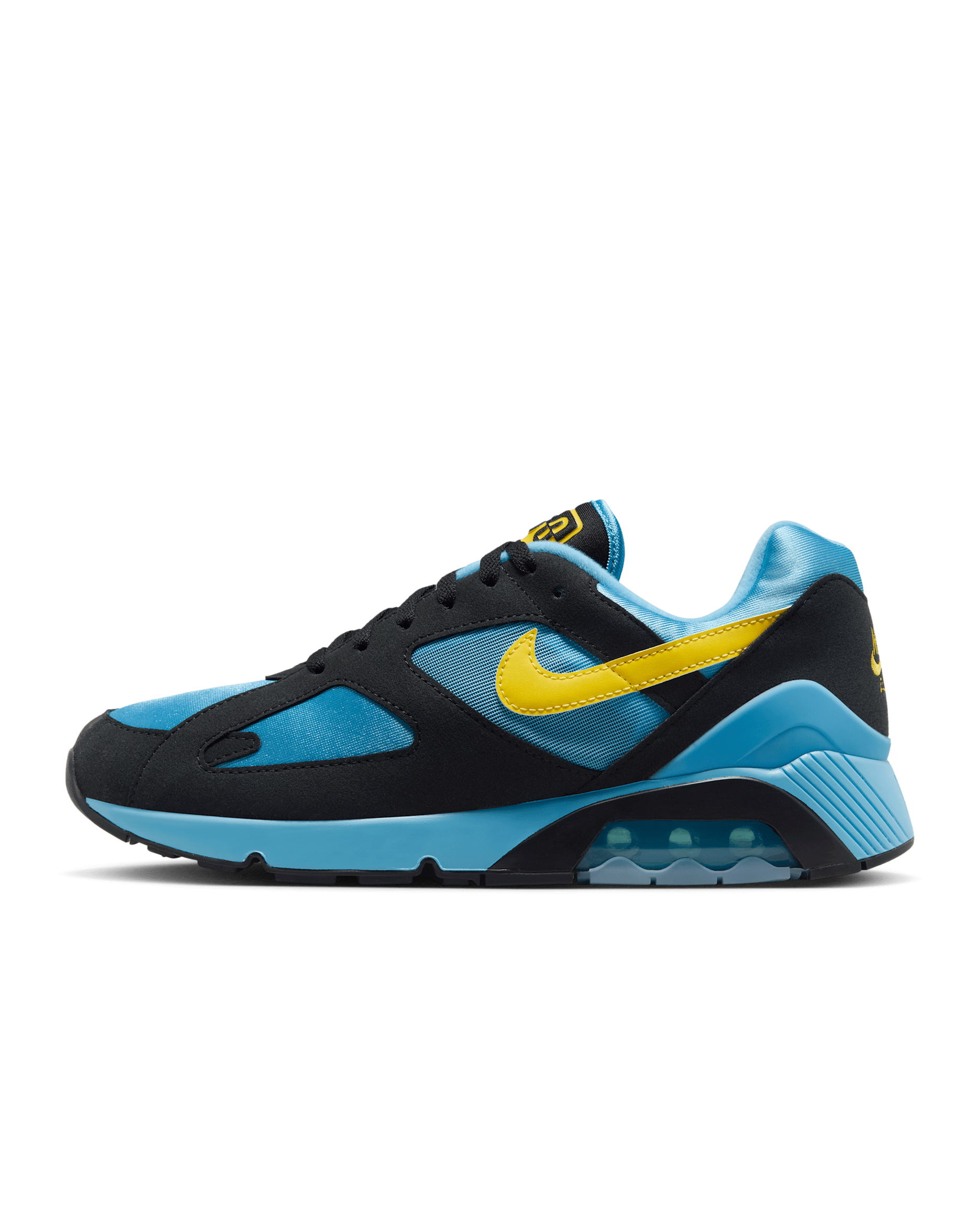 Tenis para hombre Nike Air 180 - Azul báltico/Negro/Relámpago