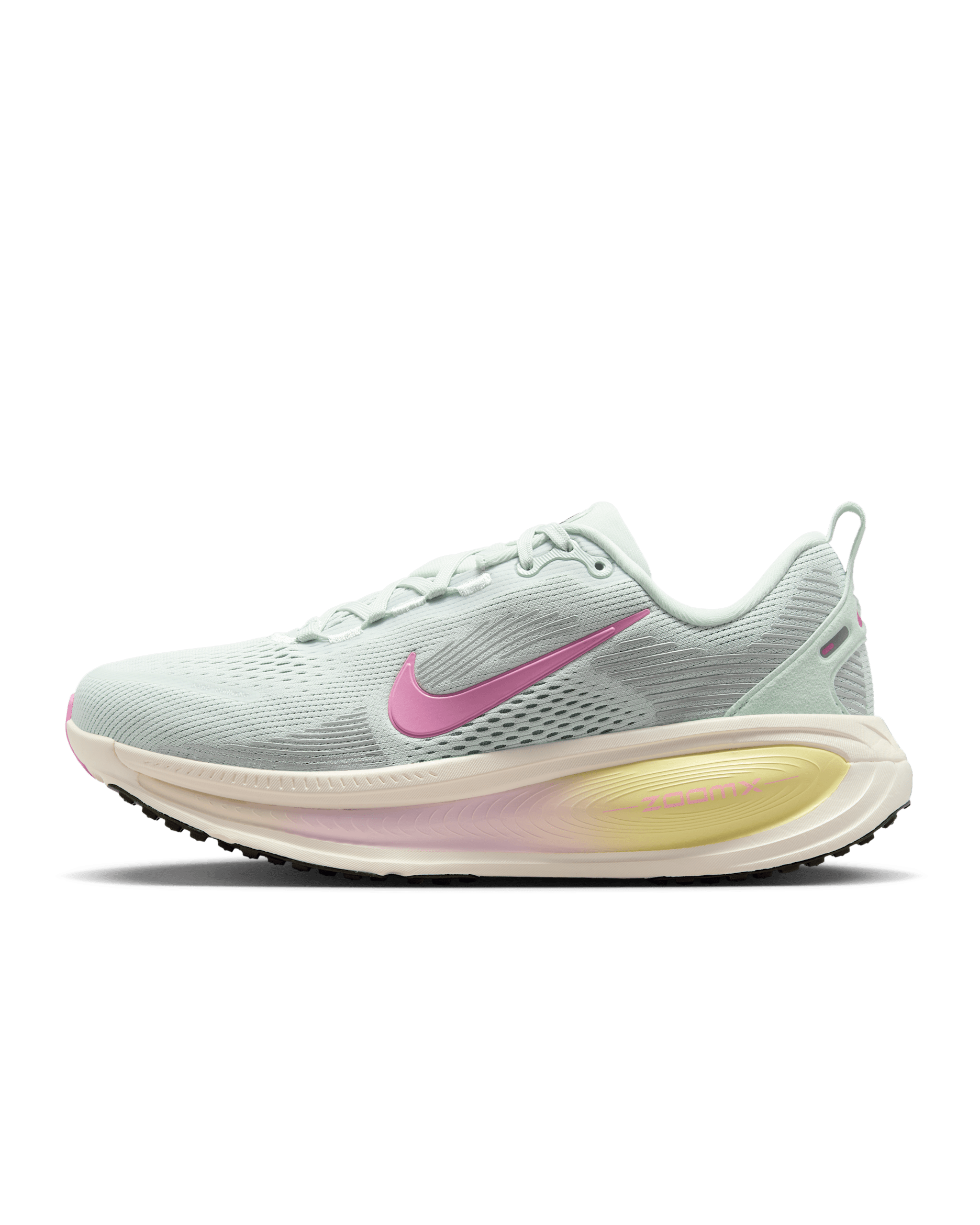 Nike Vomero 18 女款路跑鞋 - Barely Grey/Pale Ivory/Cannon/Playful Pink