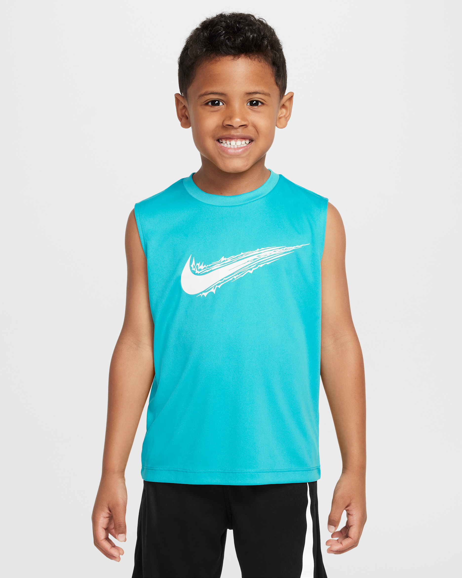 Nike Dri-FIT Little Kids' Multi Sleeveless Top - Dusty Cactus
