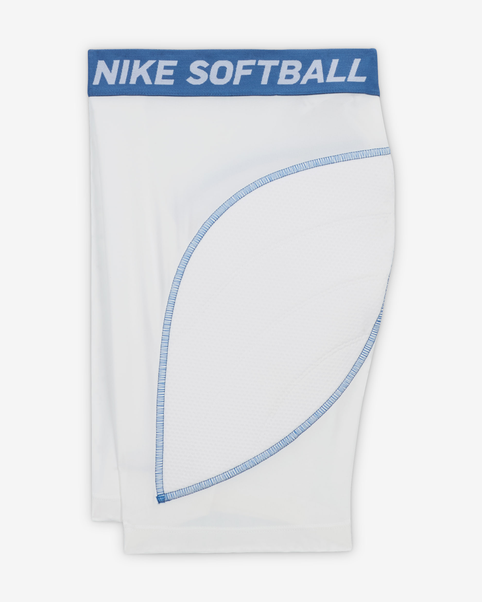 Nike Big Kids' (Girls') Dri-FIT Softball Slider Shorts - White