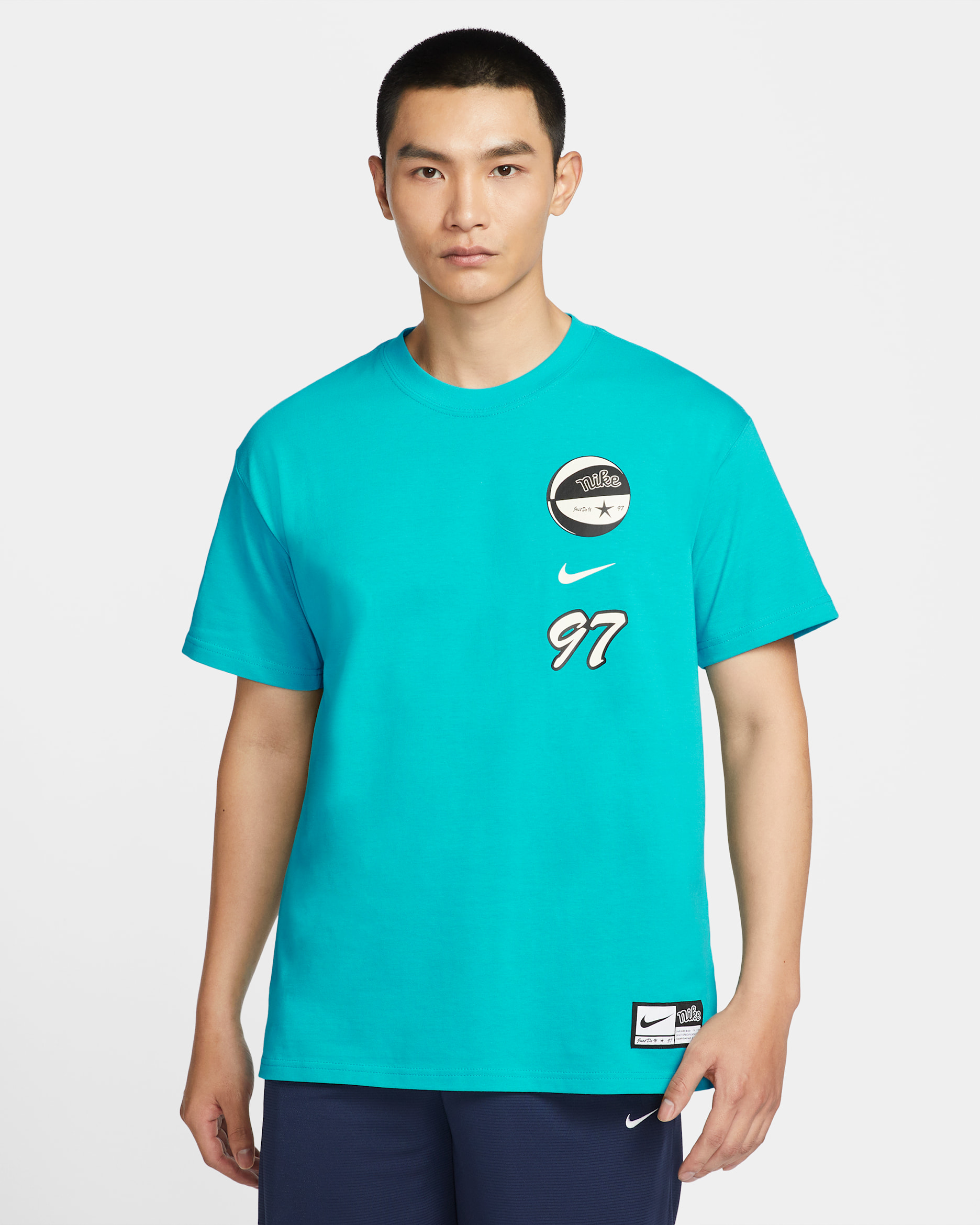 เสื้อยืดบาสเก็ตบอลผู้ชาย Max90 Nike - Dusty Cactus