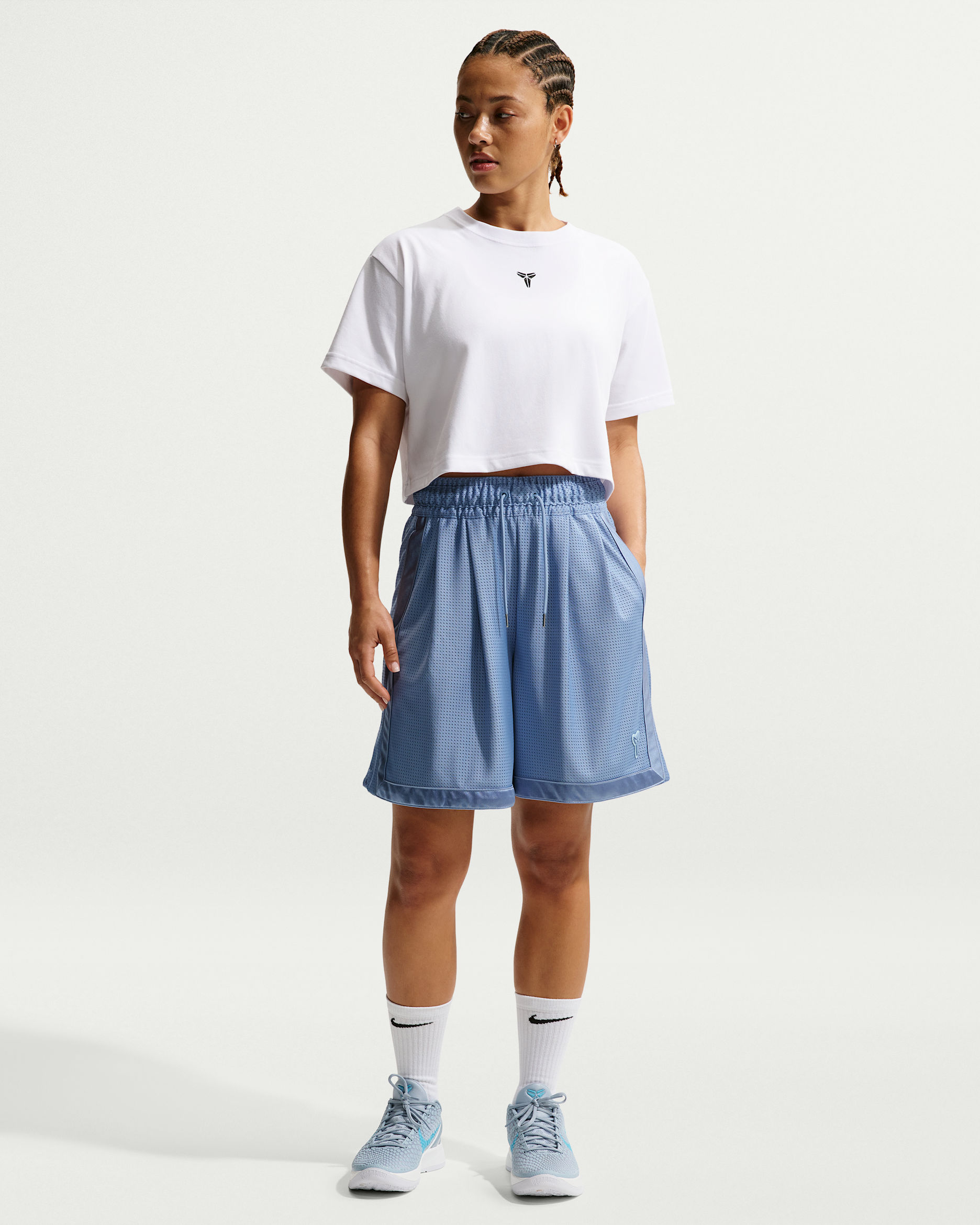 Kobe Women's Basketball Shorts - Work Blue/Work Blue