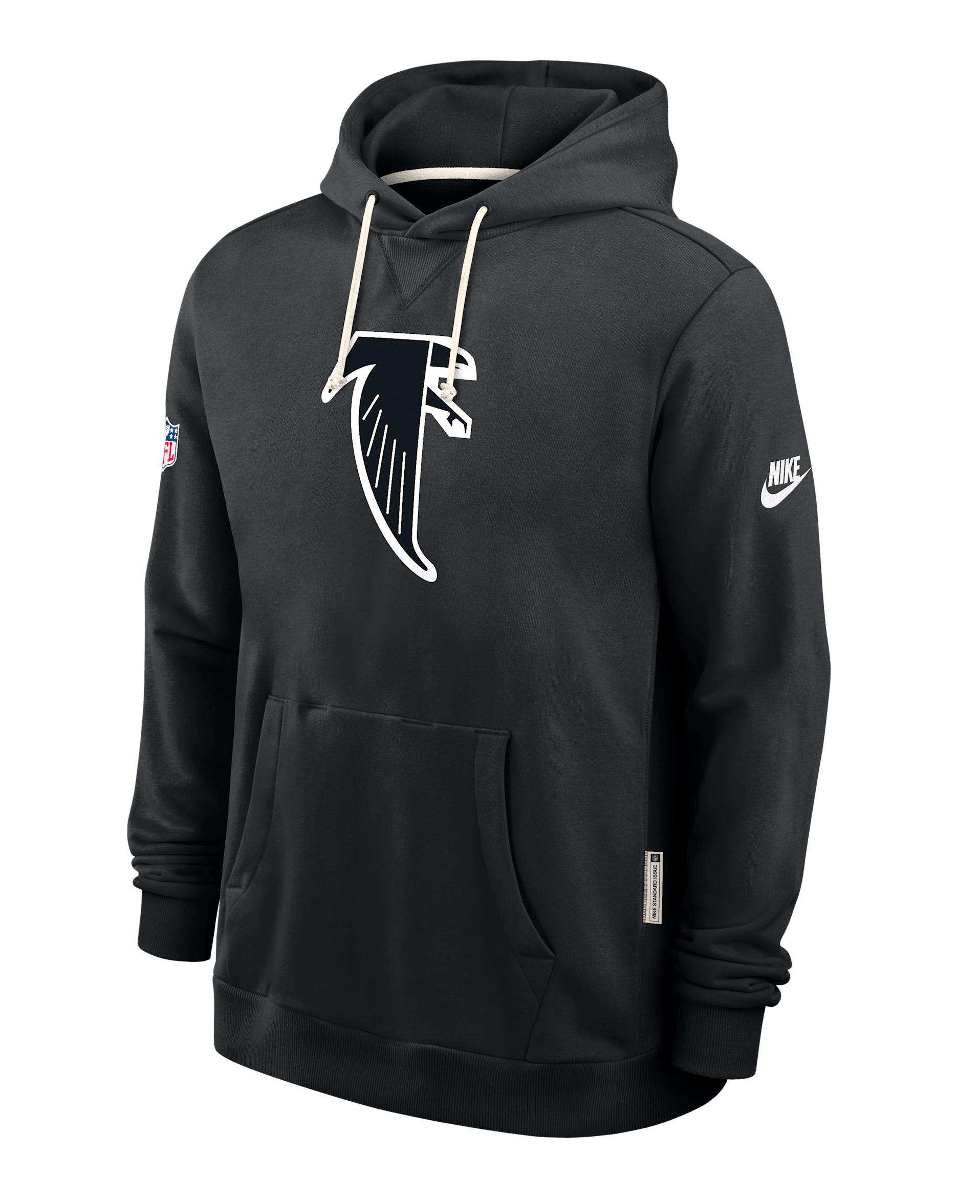 Atlanta Falcons Alt Offensive Set Play Sideline Men's Nike Dri-FIT NFL Pullover Hoodie - Black