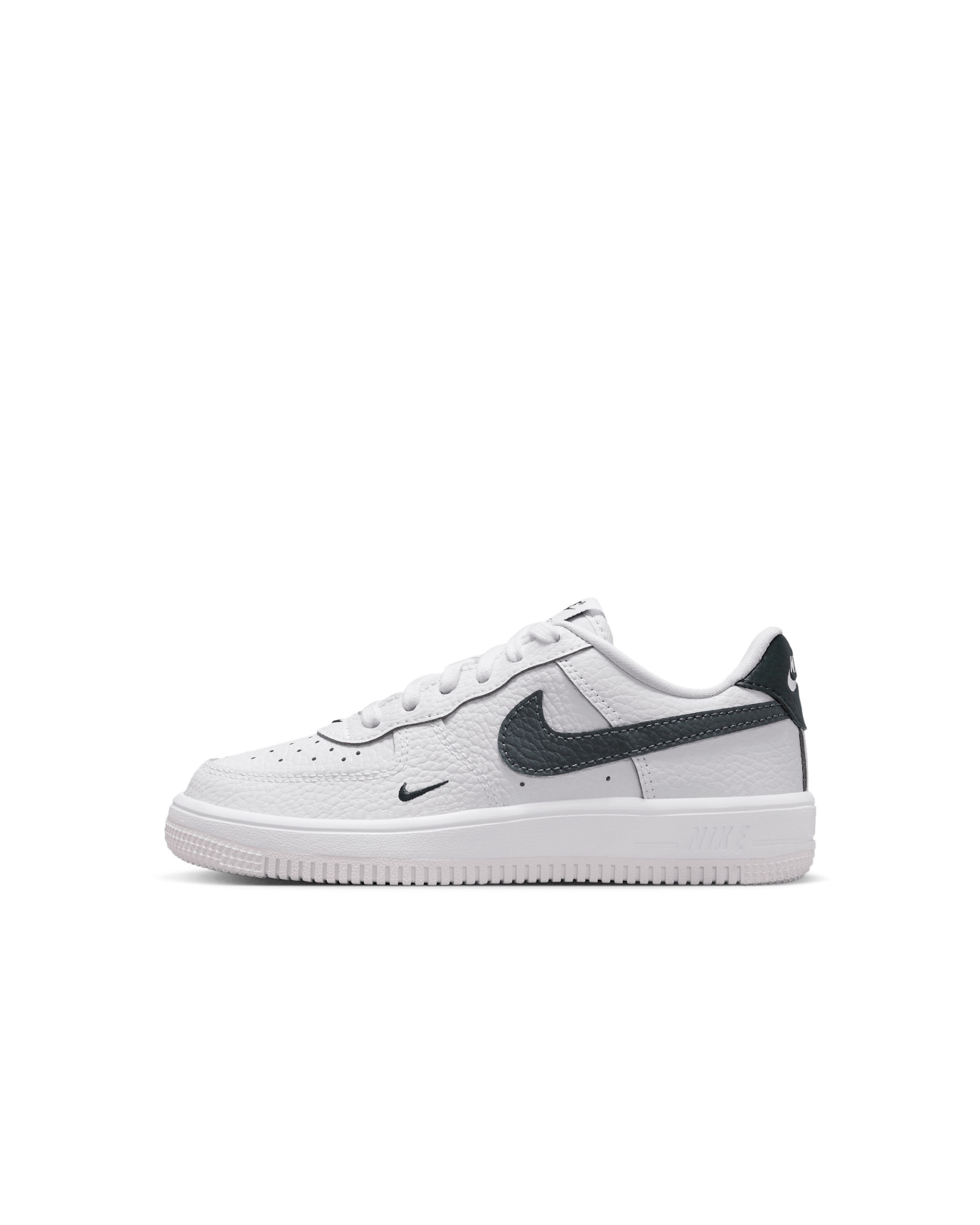 Nike Force 1 Low Little Kids' Shoes - White/Seaweed