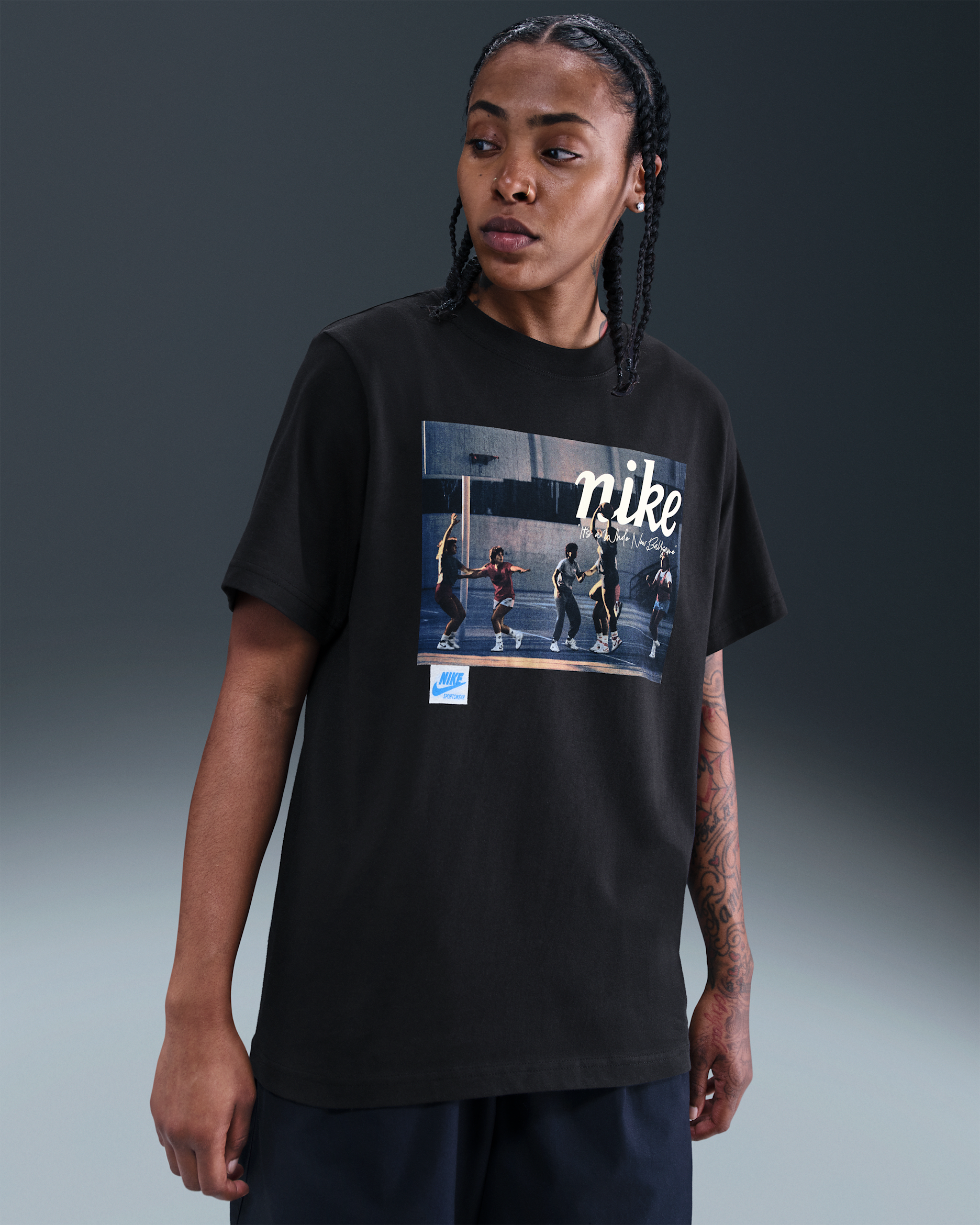 T-shirt da basket Nike - Donna - Nero