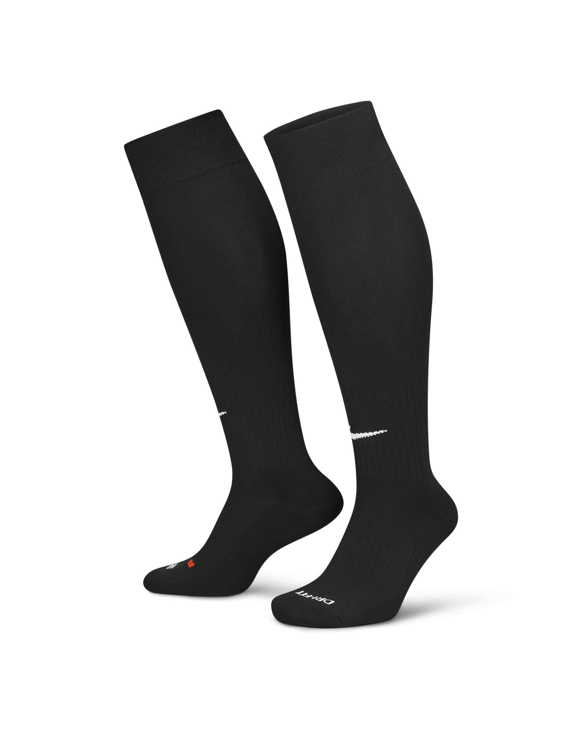 Nike Classic 2 Cushioned Over-the-Calf Socks - Team Black/White