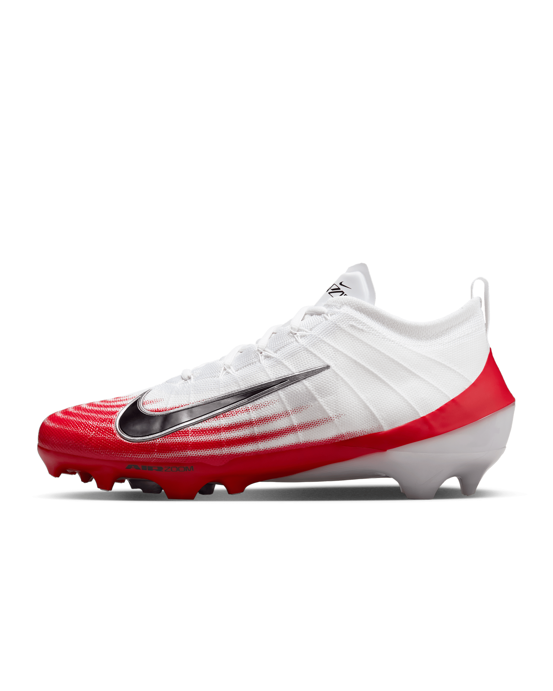 Nike Vapor Elite 1 Football Cleats - White/University Red/Black