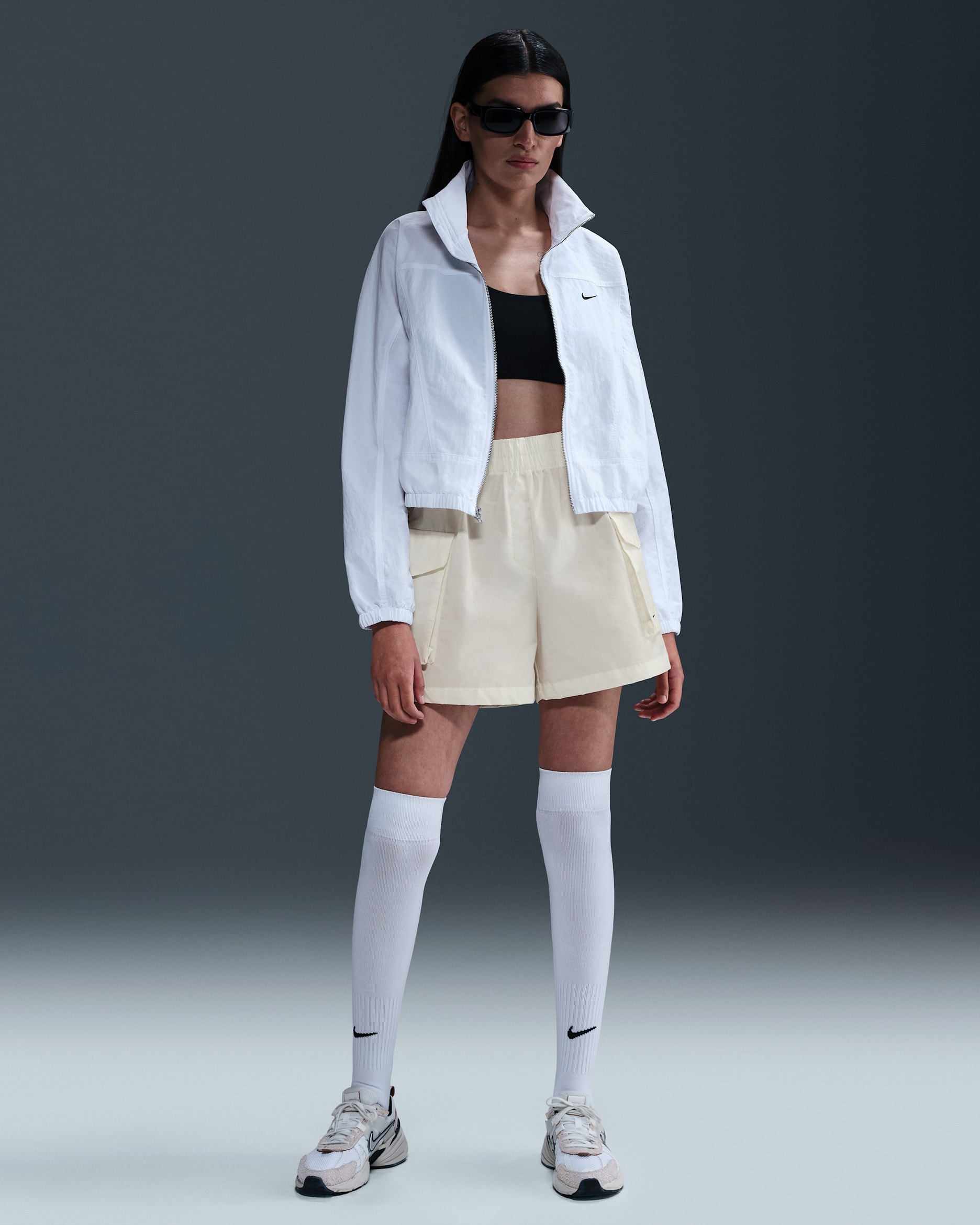 Broekrok met all-over print, skort, rok (skirt) inclusief broek