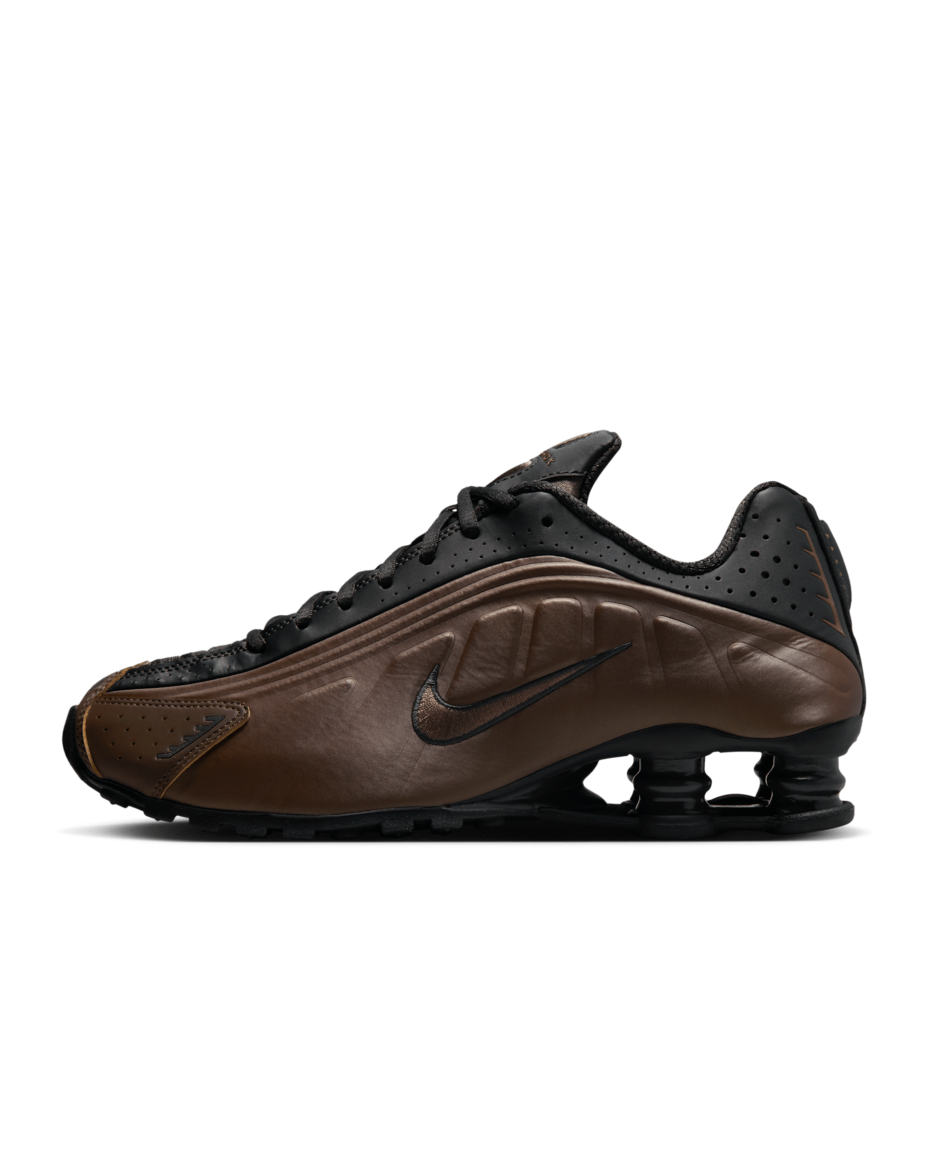 Nike Shox R4 Damenschuh - Off Noir/Ironstone/Dark Smoke Grey/Off Noir