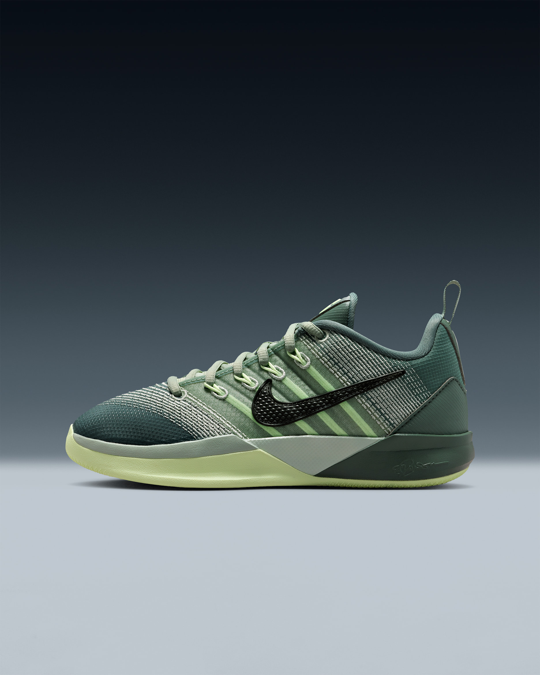 Sabrina 3 Older Kids' Basketball Shoes - Clay Green/Seafoam/Volt Tint/Sequoia