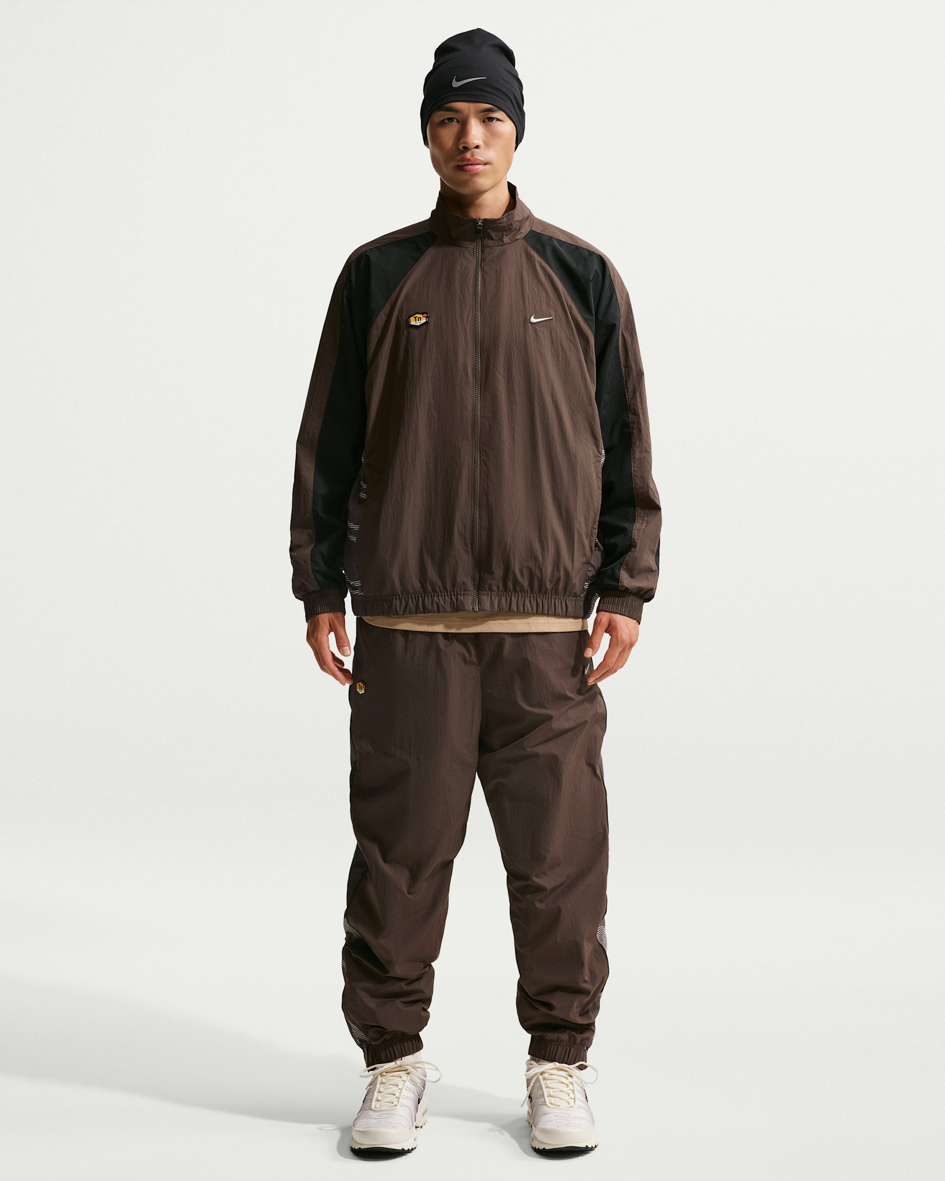 Nike Sportswear Tuned Air Men's Woven Trousers - Baroque Brown/Black