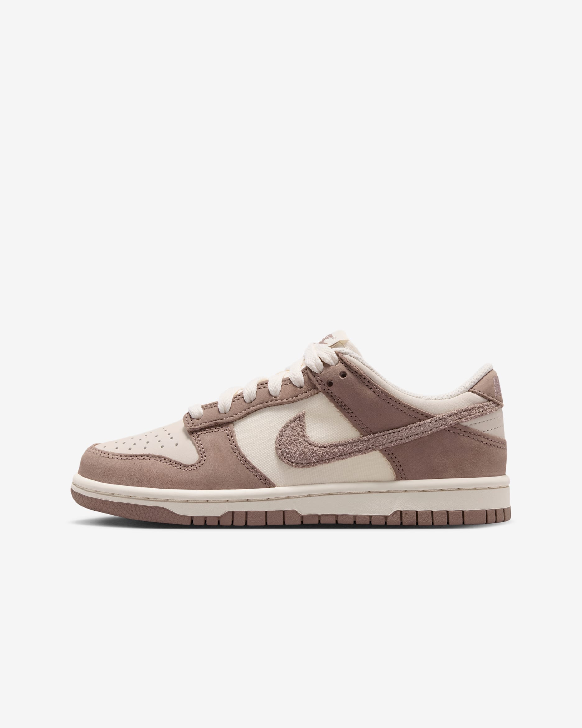 Nike Dunk Low SE Big Kids' Shoes - Pale Ivory/Taupe Haze