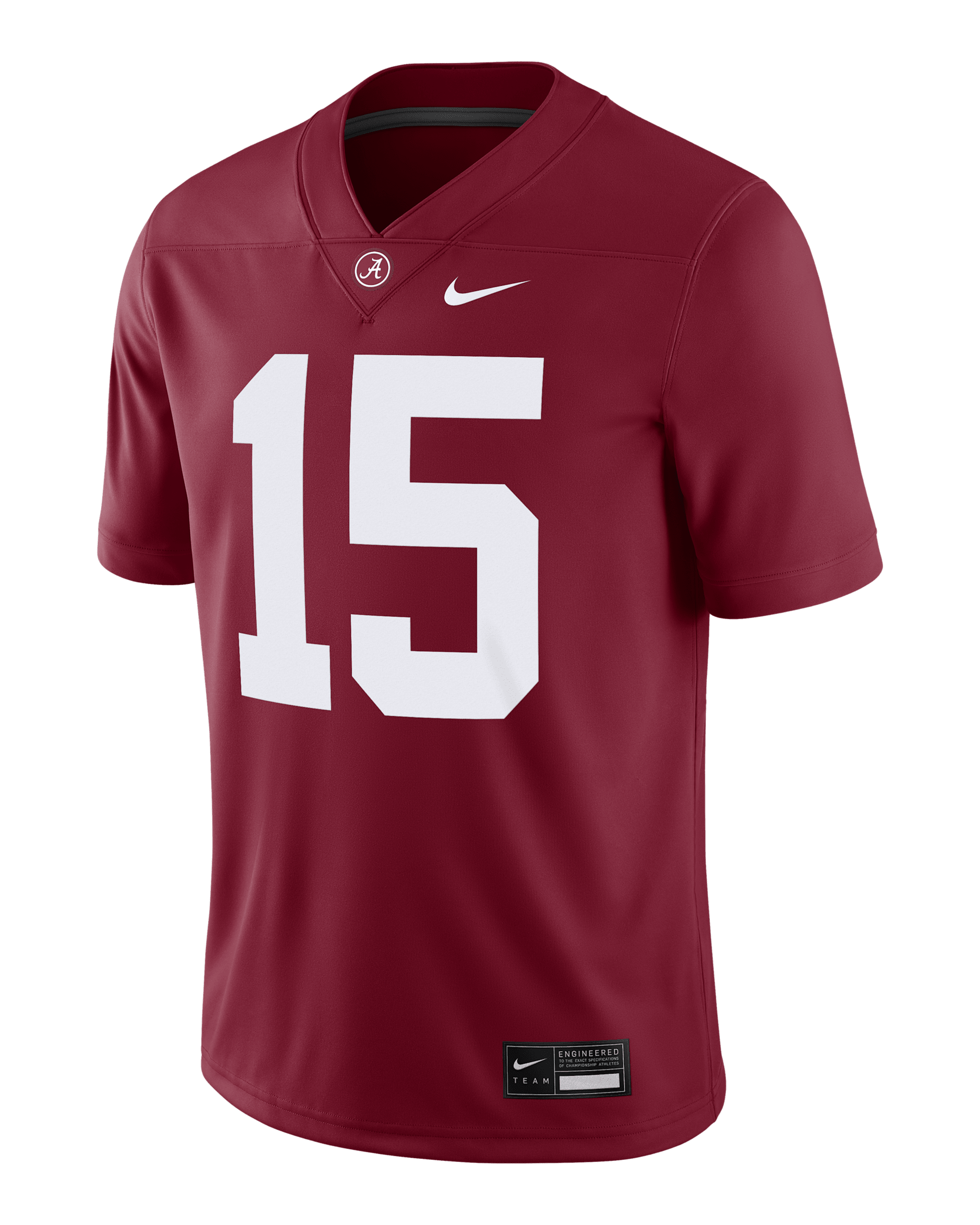 Ty Simpson Alabama Men’s Nike Dri-FIT College Game Jersey - Crimson
