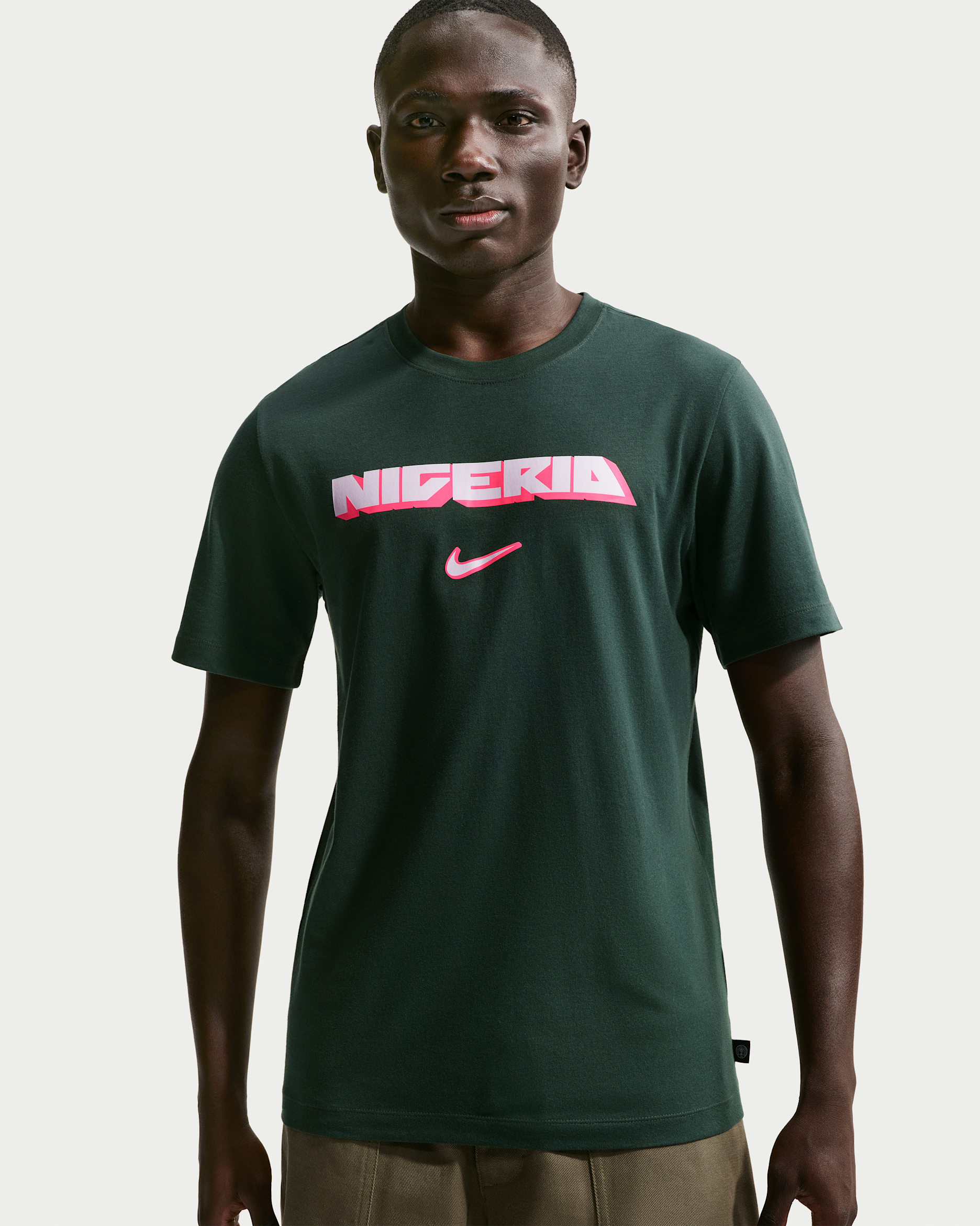 Playera de fútbol Nike para hombre Nigeria - Verde pro