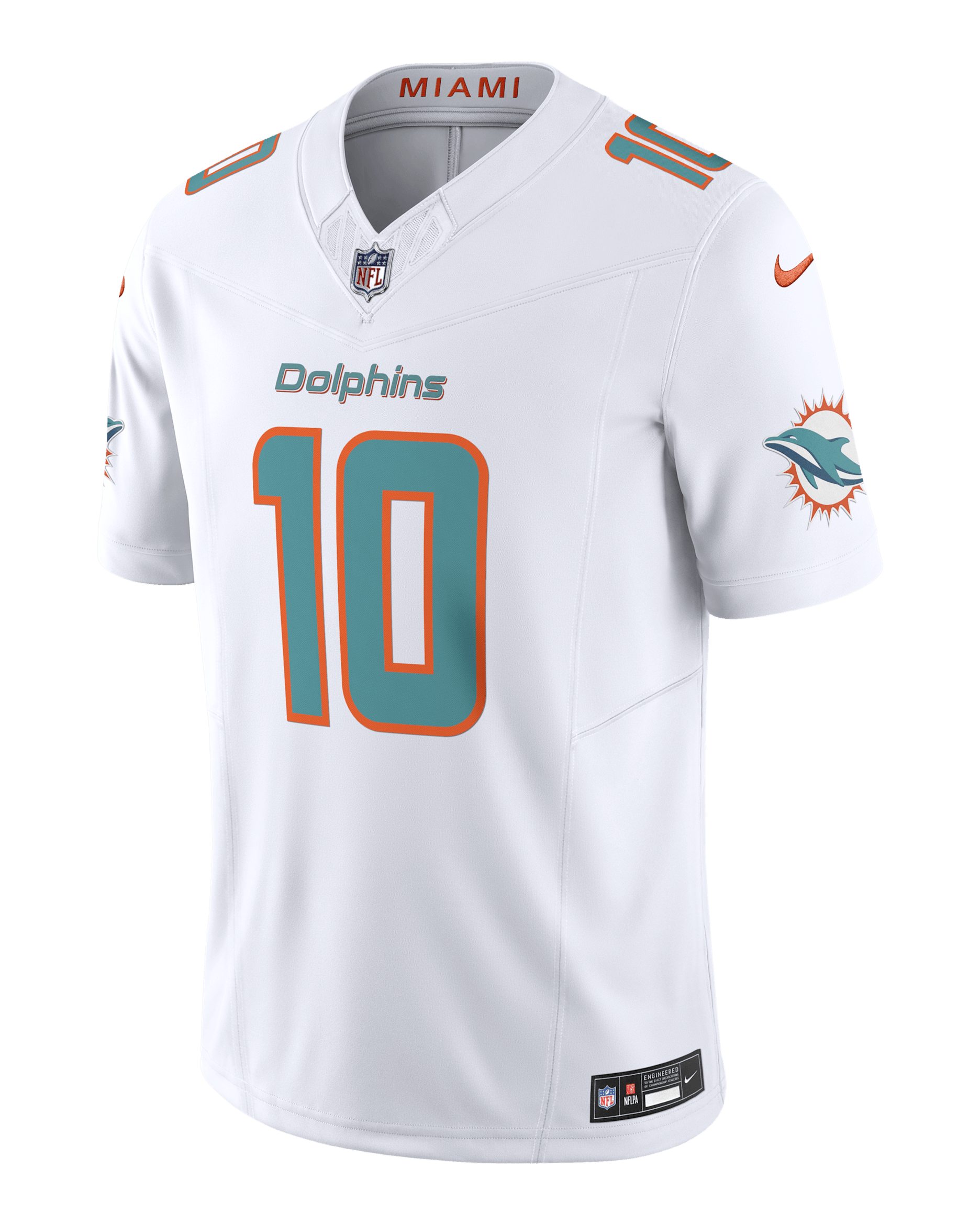 Jersey de fútbol americano Nike Dri-FIT de la NFL Limited para hombre Tyreek Hill Miami Dolphins - Blanco
