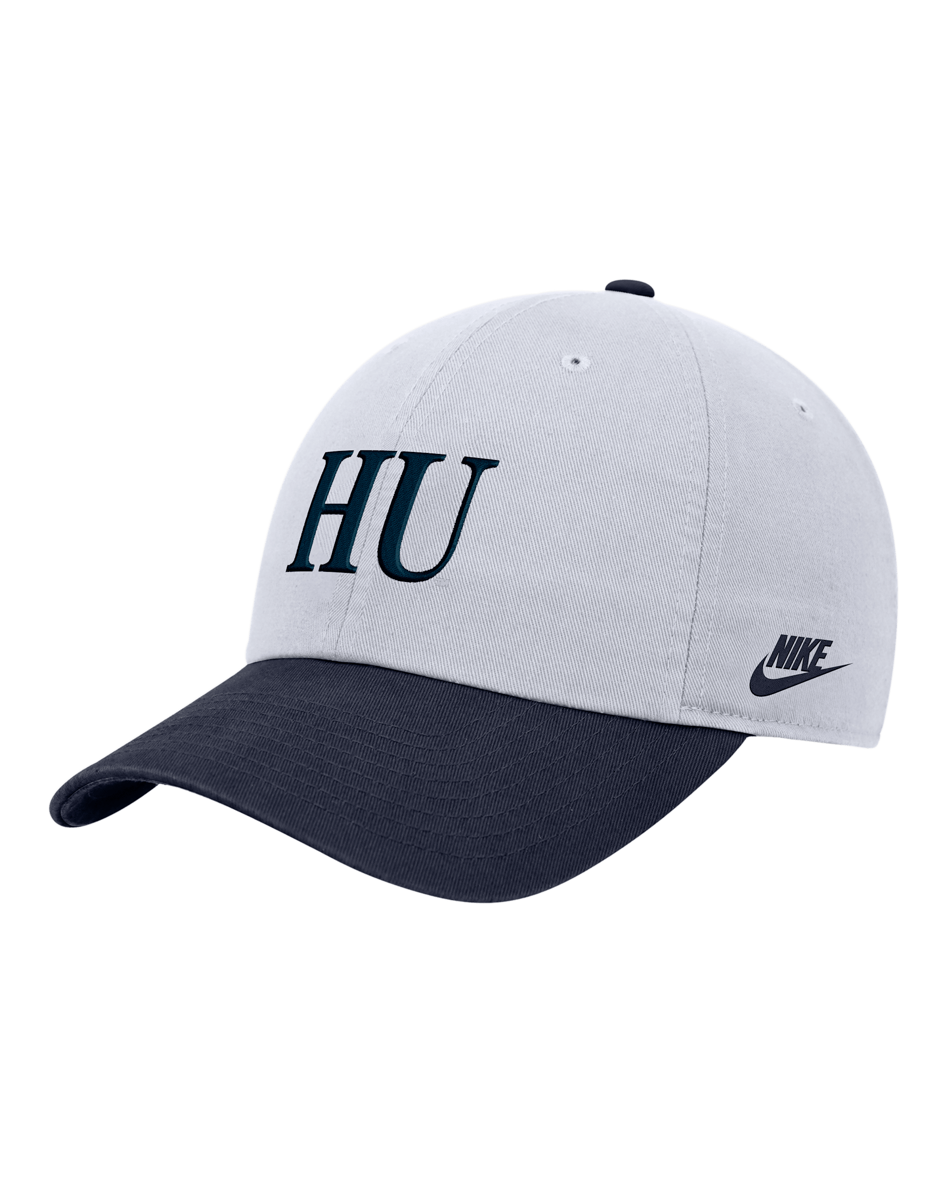 Howard Nike College Adjustable Cap - White