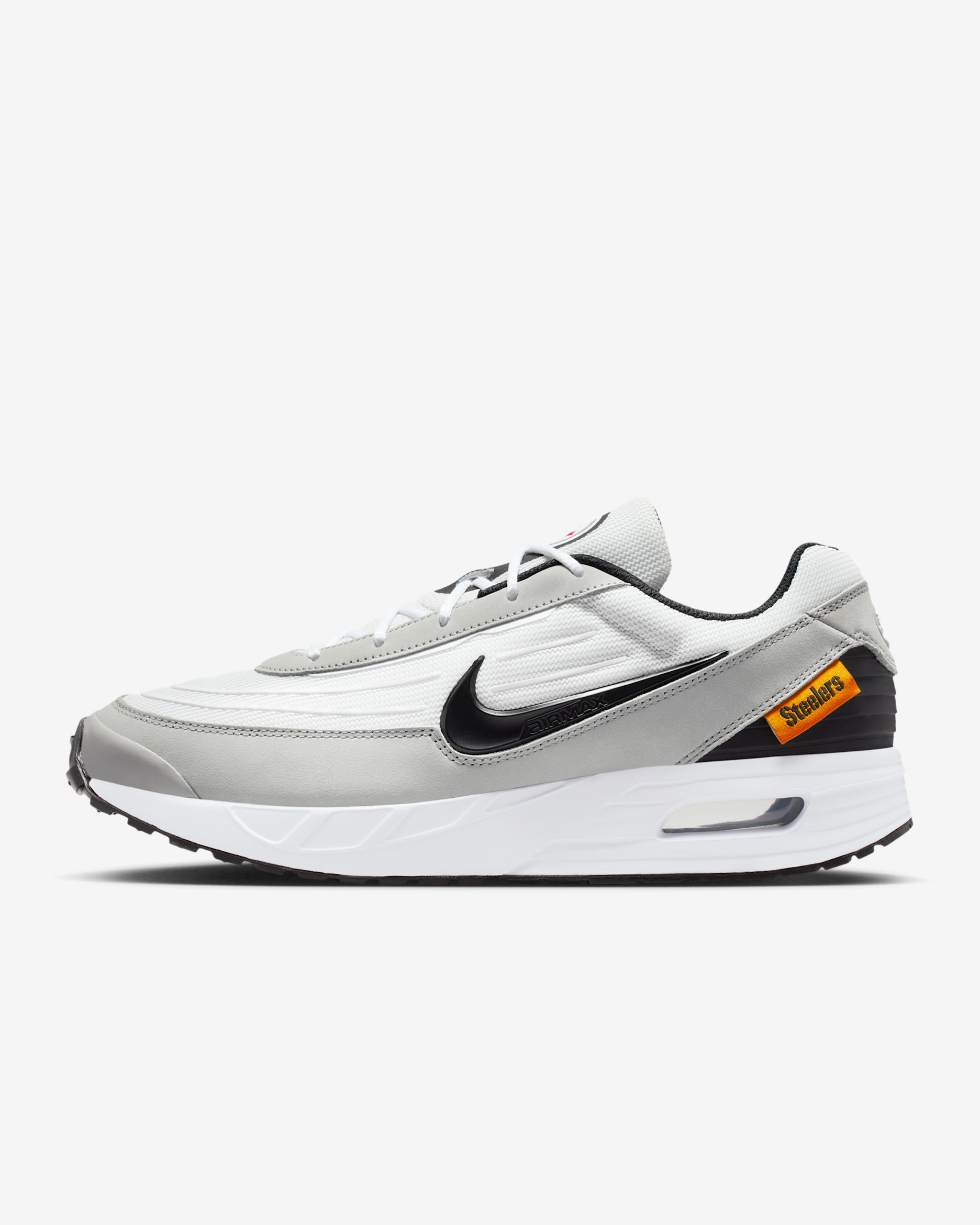 Pittsburgh Steelers Air Max Verse Men's Nike NFL Shoes - White/Black/Black