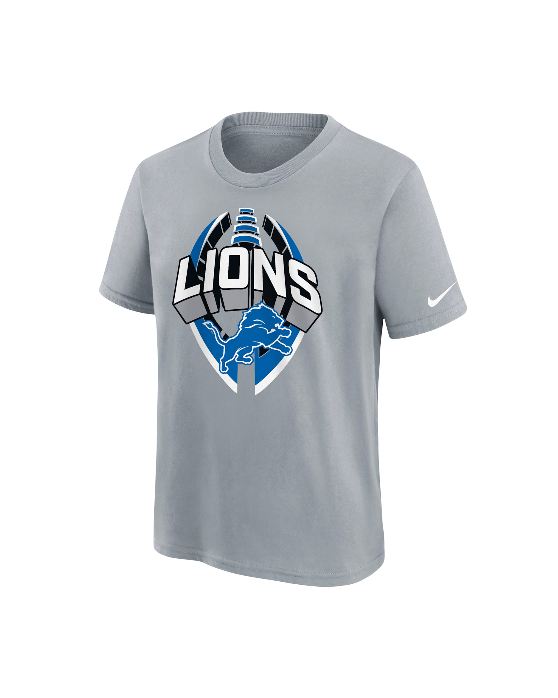 Detroit Lions Legend Icon Big Kids’ Nike Dri-FIT NFL T-Shirt - Grey