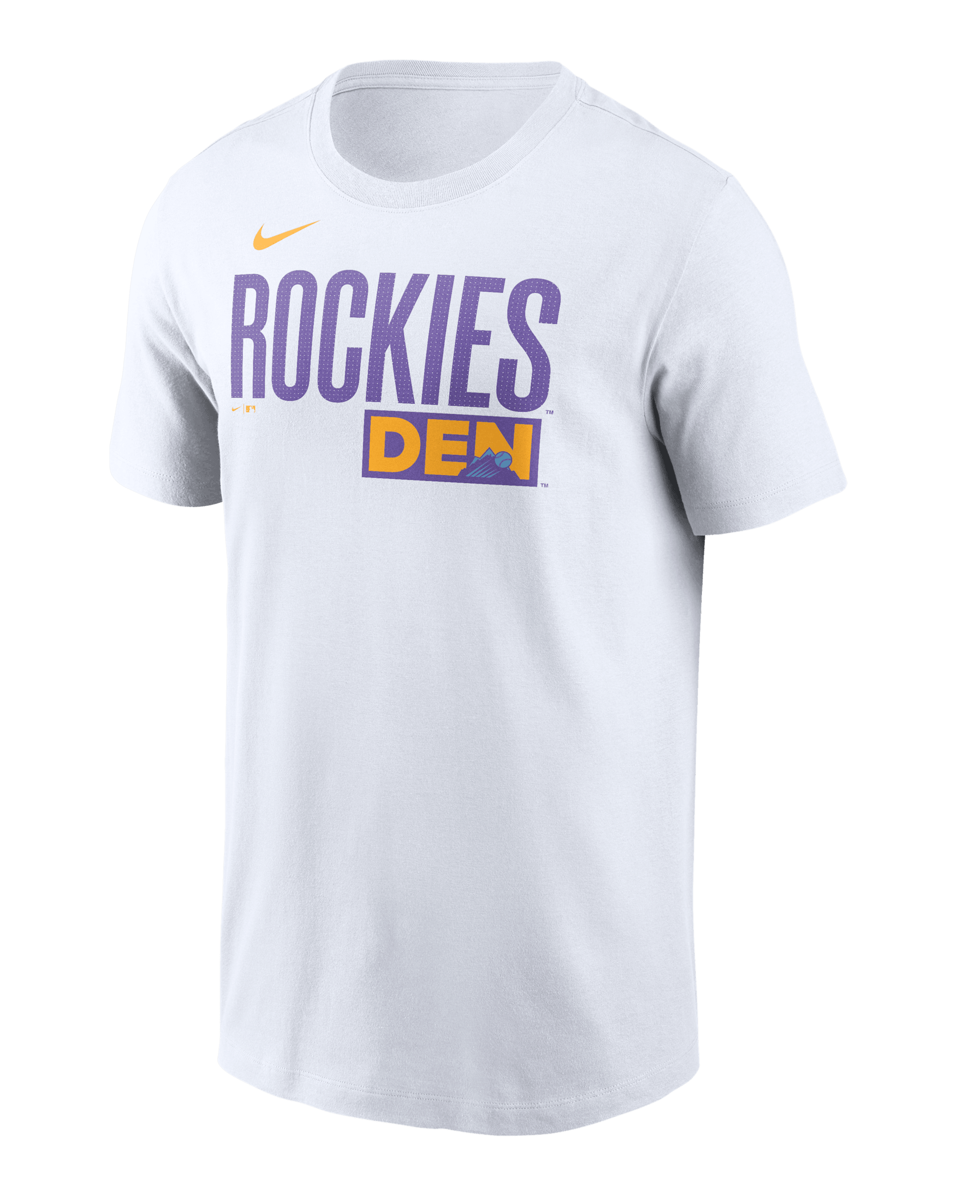 Colorado Rockies City Connect Wordmark Men's Nike MLB T-Shirt - White