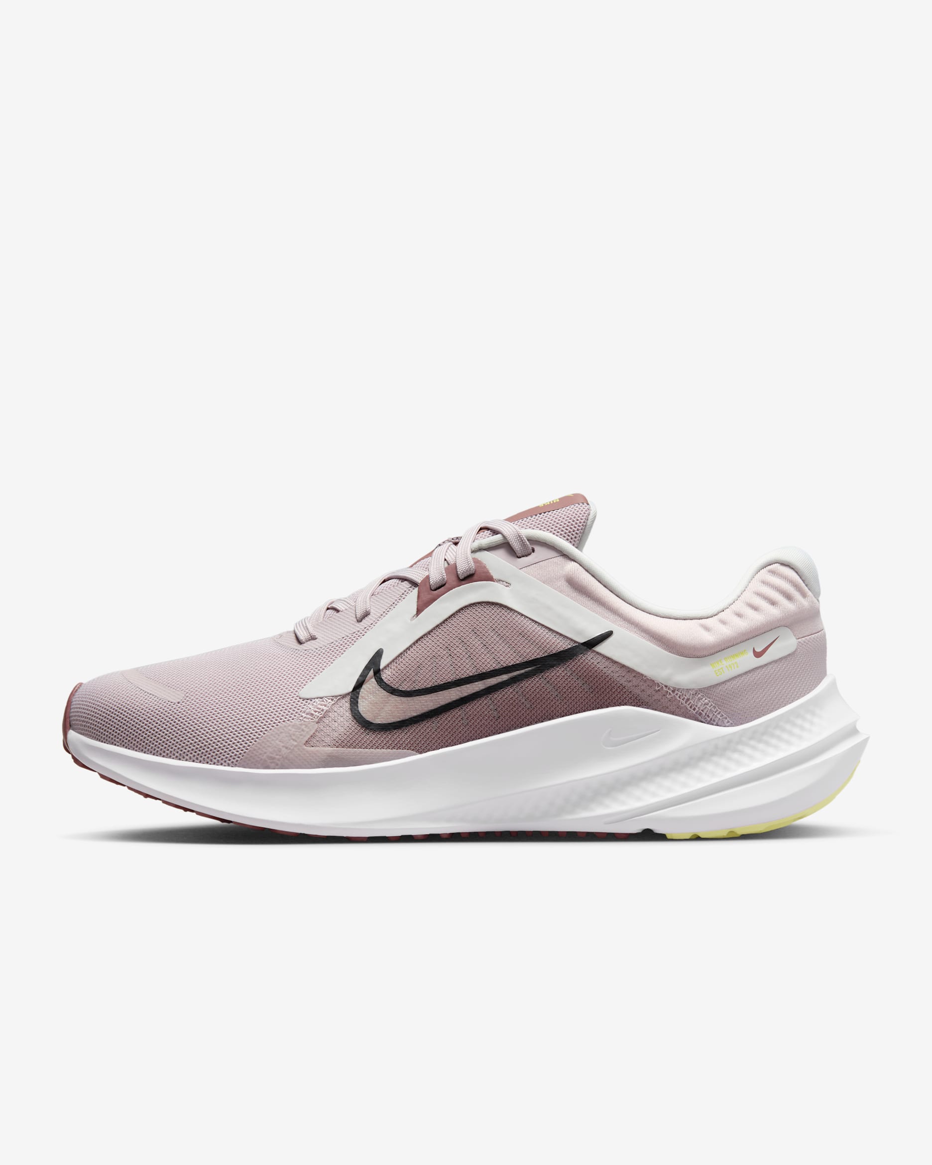 ナイキ クエスト 5 ウィメンズ ロード ランニングシューズ - プラチナムバイオレット/フォトンダスト/スモーキーモーブ/ブラック