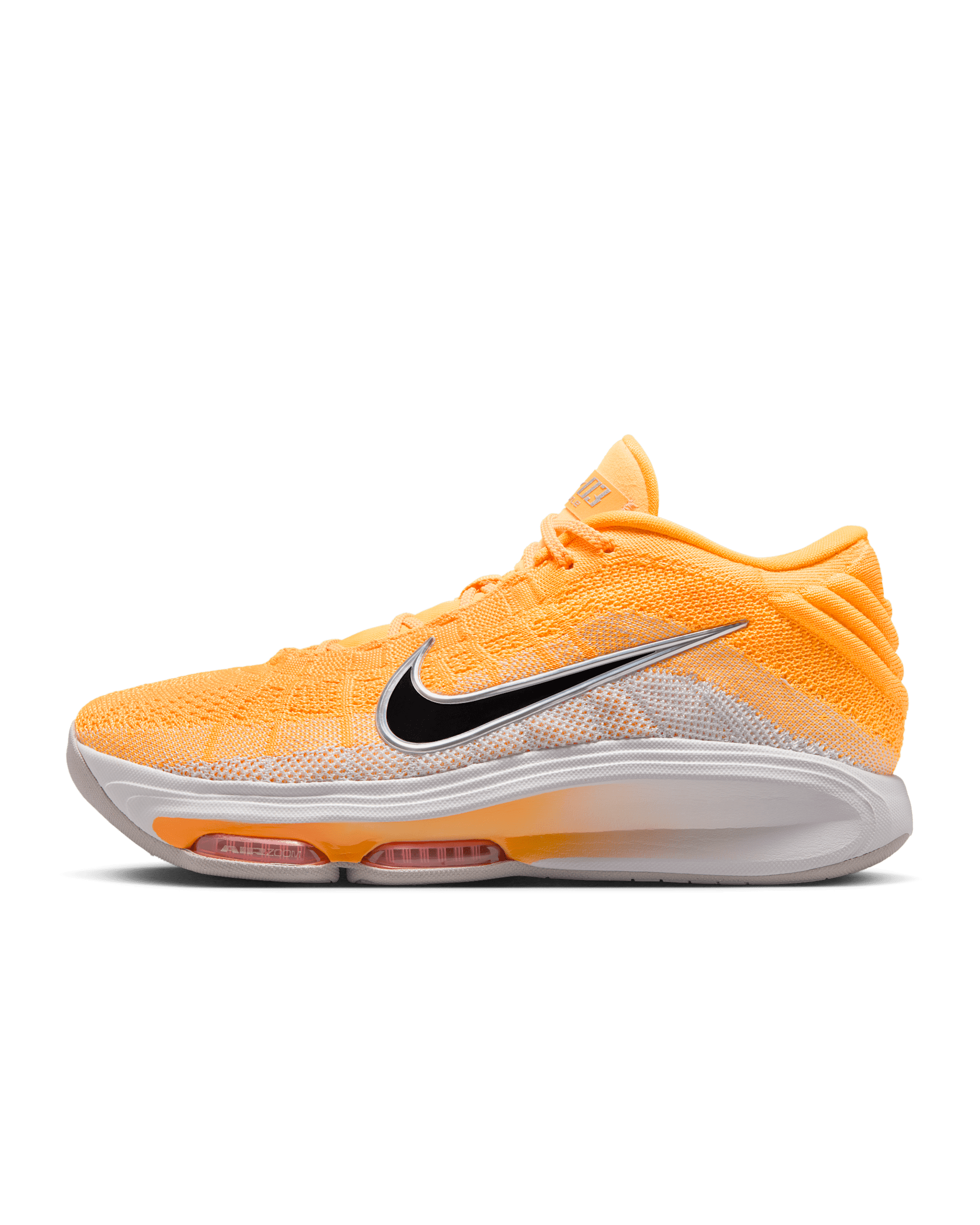 Nike G.T. Hustle 3 Basketball Shoes - Laser Orange/Metallic Silver/Vast Grey/Black