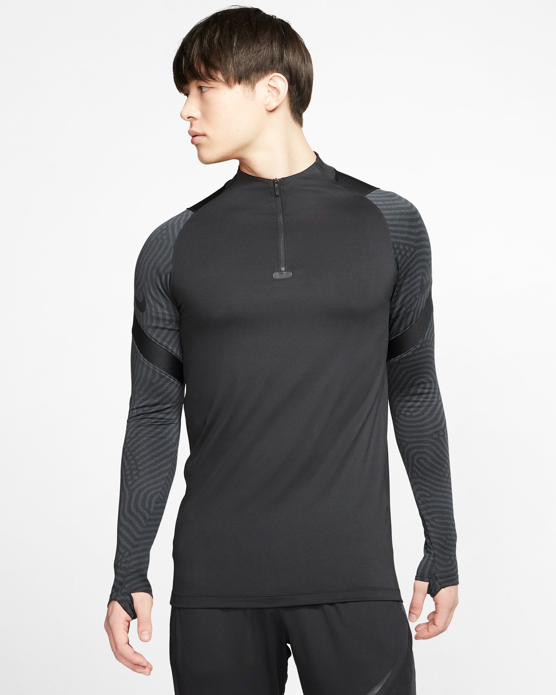 Haut de football Nike Dri-FIT Strike pour Homme - Noir/Noir/Anthracite/Noir