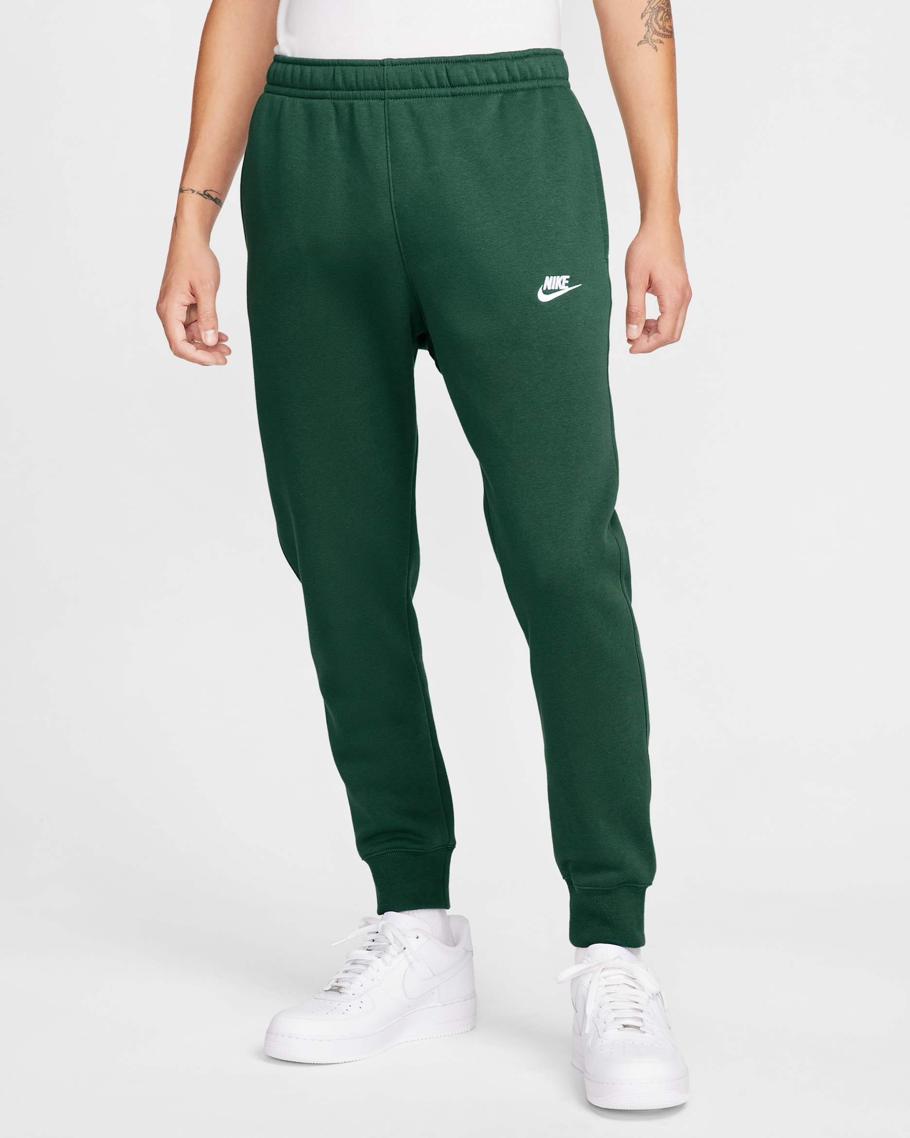Nike Sportswear Club Fleece Jogginghose - Fir/Fir/Weiß