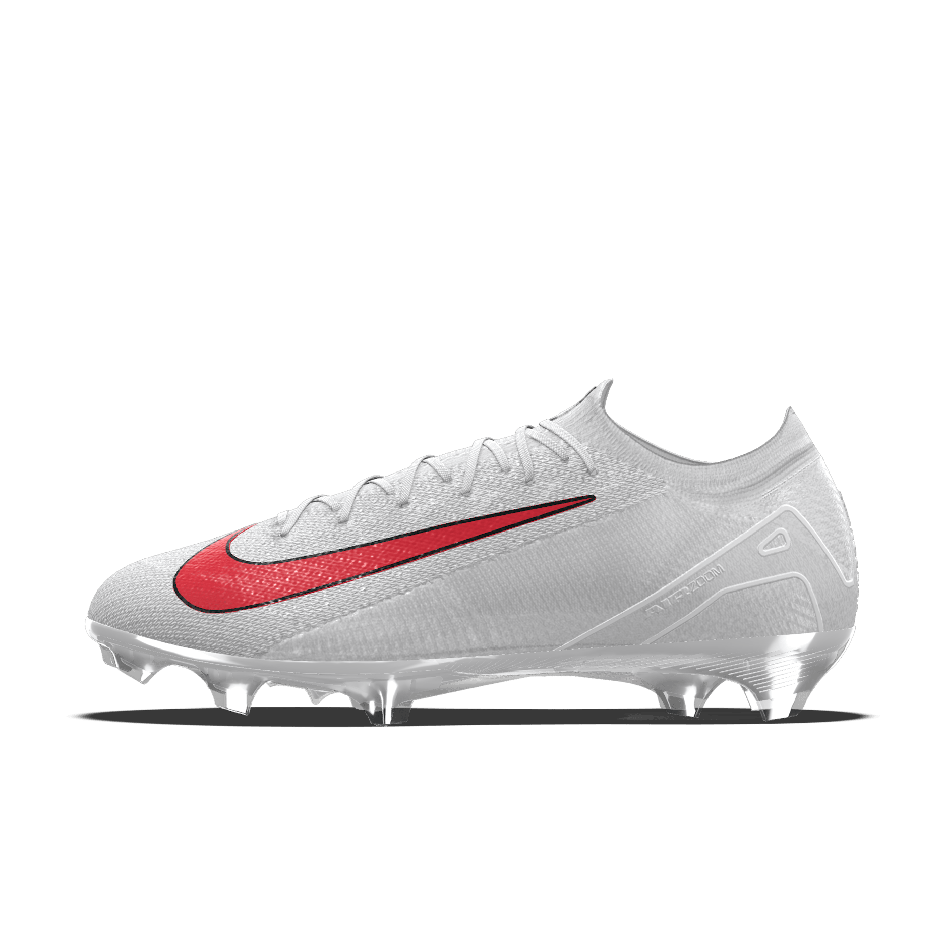 Nike Mercurial Vapor 16 Elite By You Custom Firm-Ground Low-Top Football Boot - White/Platinum Tint/White
