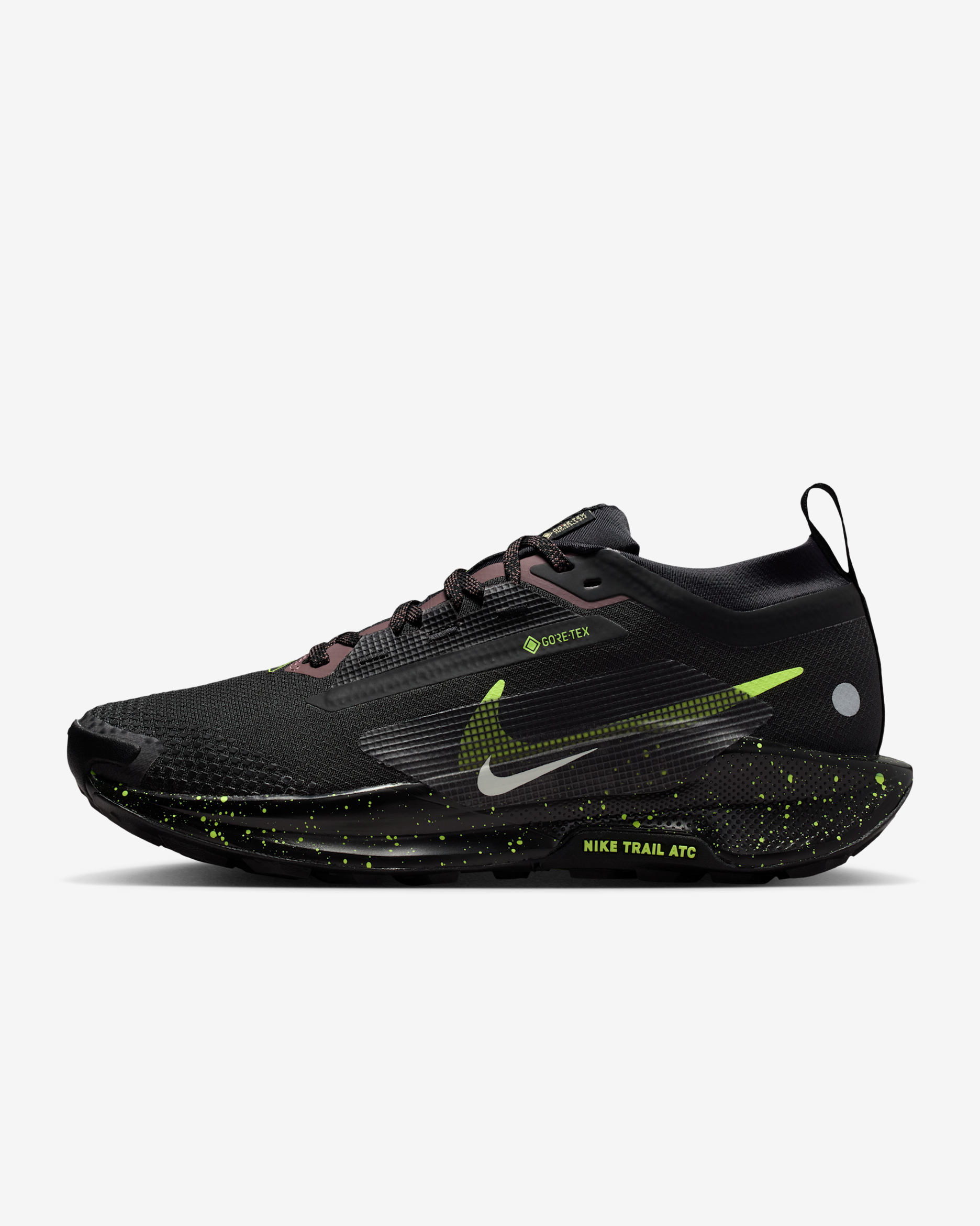 Nike Pegasus Trail 5 GORE-TEX wasserfester Traillaufschuh (Damen) - Schwarz/Phantom/Tattoo/Volt Ice