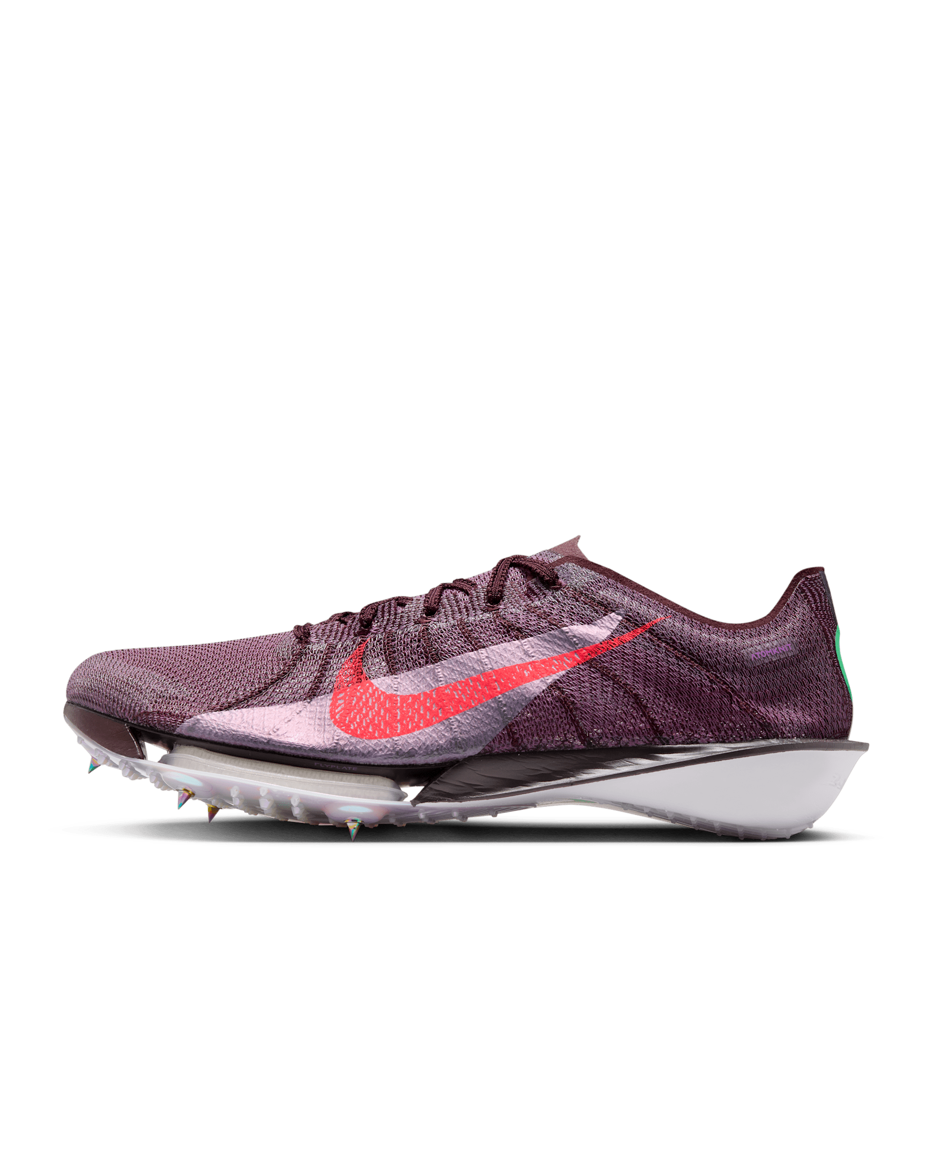 Nike Victory 2 "Faith Kipyegon" Track & Field Distance Spikes - Burgundy Crush/Electric Algae/Fuchsia Dream/Flash Crimson