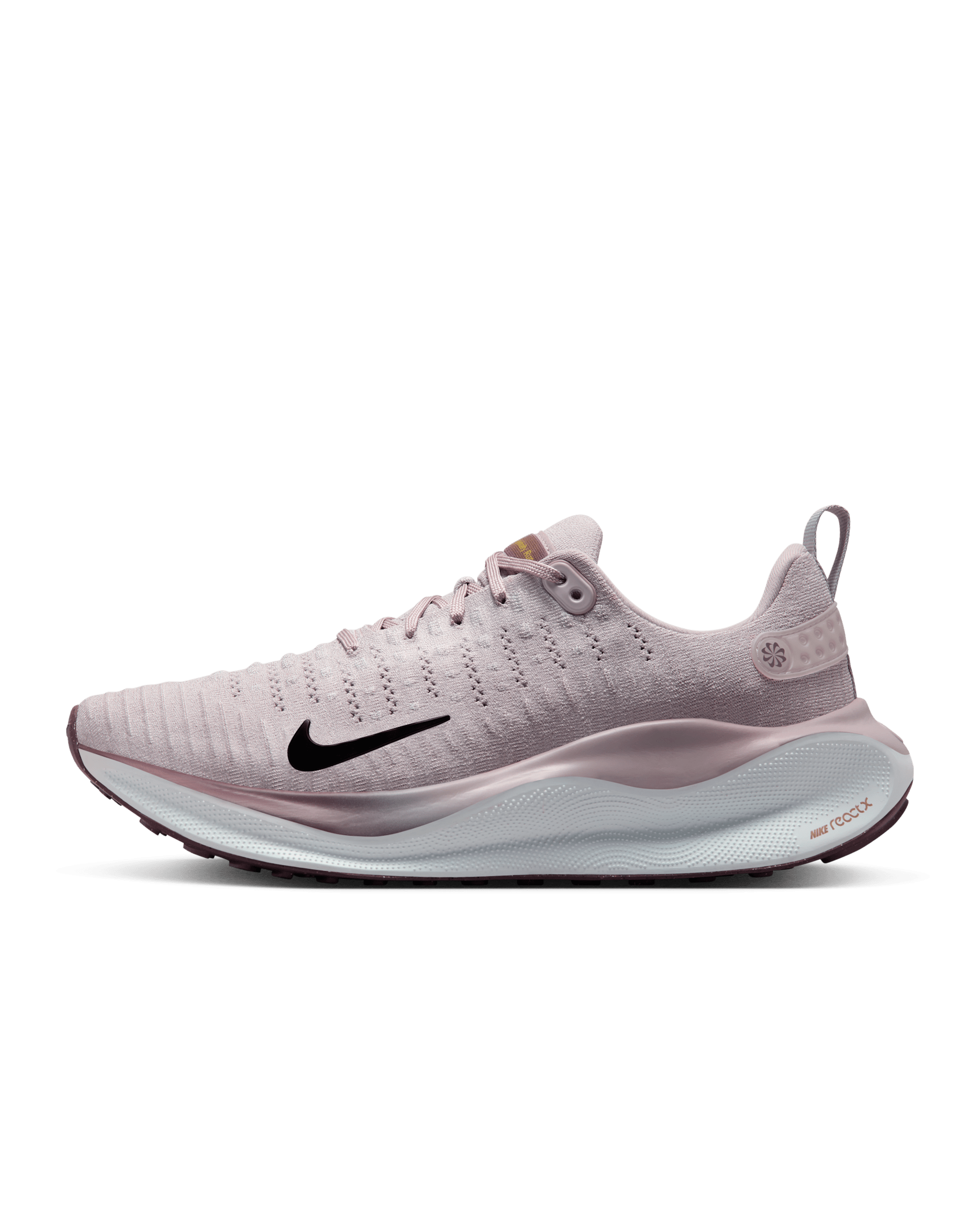 Nike InfinityRN 4 Women's Road Running Shoes - Platinum Violet/Smokey Mauve/Saturn Gold/Black