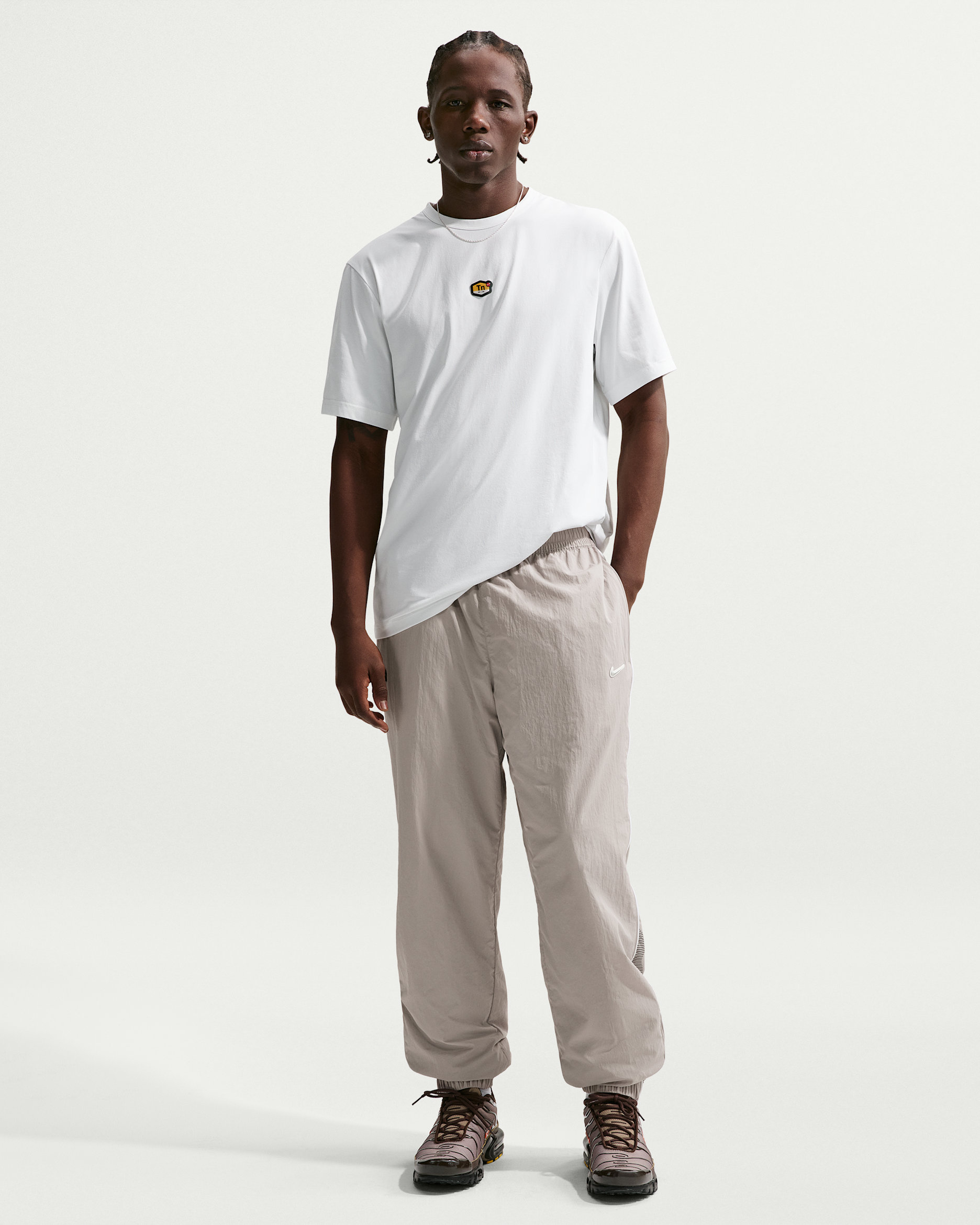 Pantalon tissé Nike Sportswear Tuned Air pour homme - College Grey