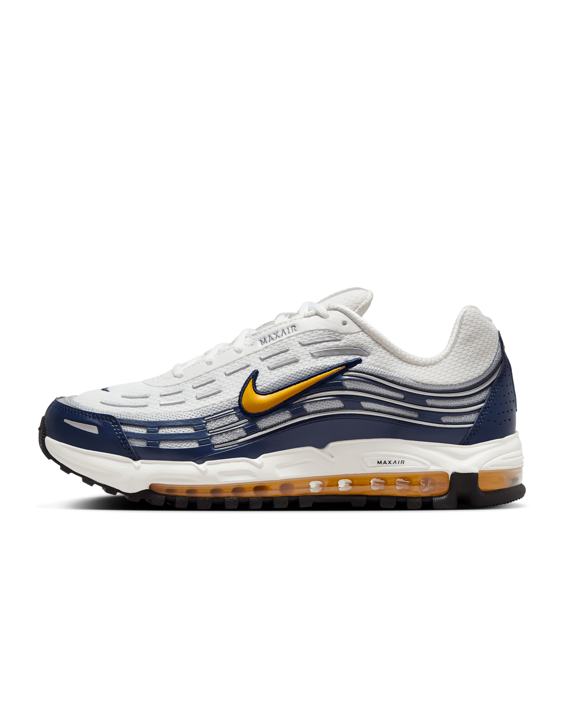 Chaussure Nike Air Max TL 2.5 pour homme - Blanc/Midnight Navy/Wolf Grey/Varsity Maize