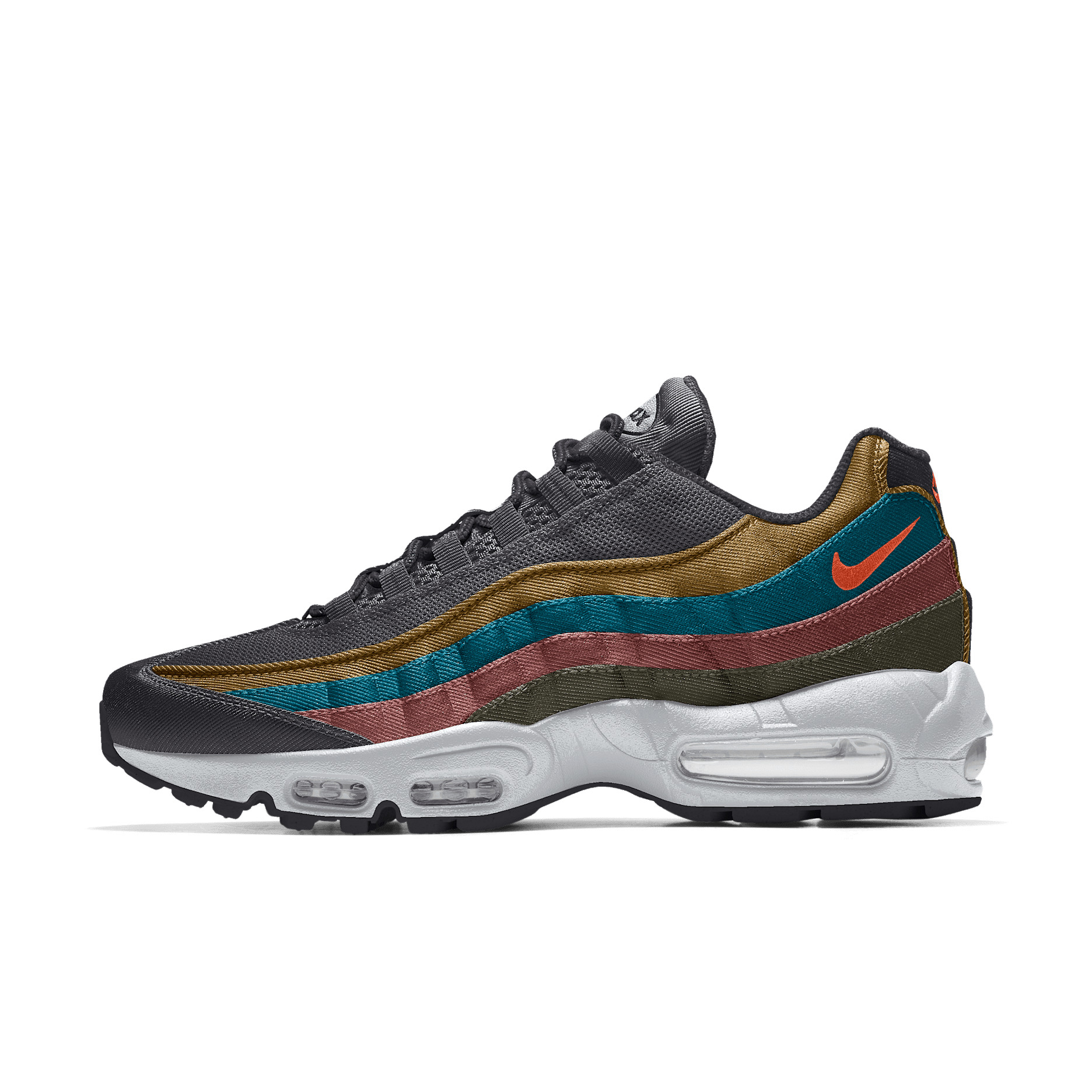 Nike Air Max 95 By You Custom Men's Shoe - Multi-Colour/Multi-Colour/Multi-Colour/Multi-Colour