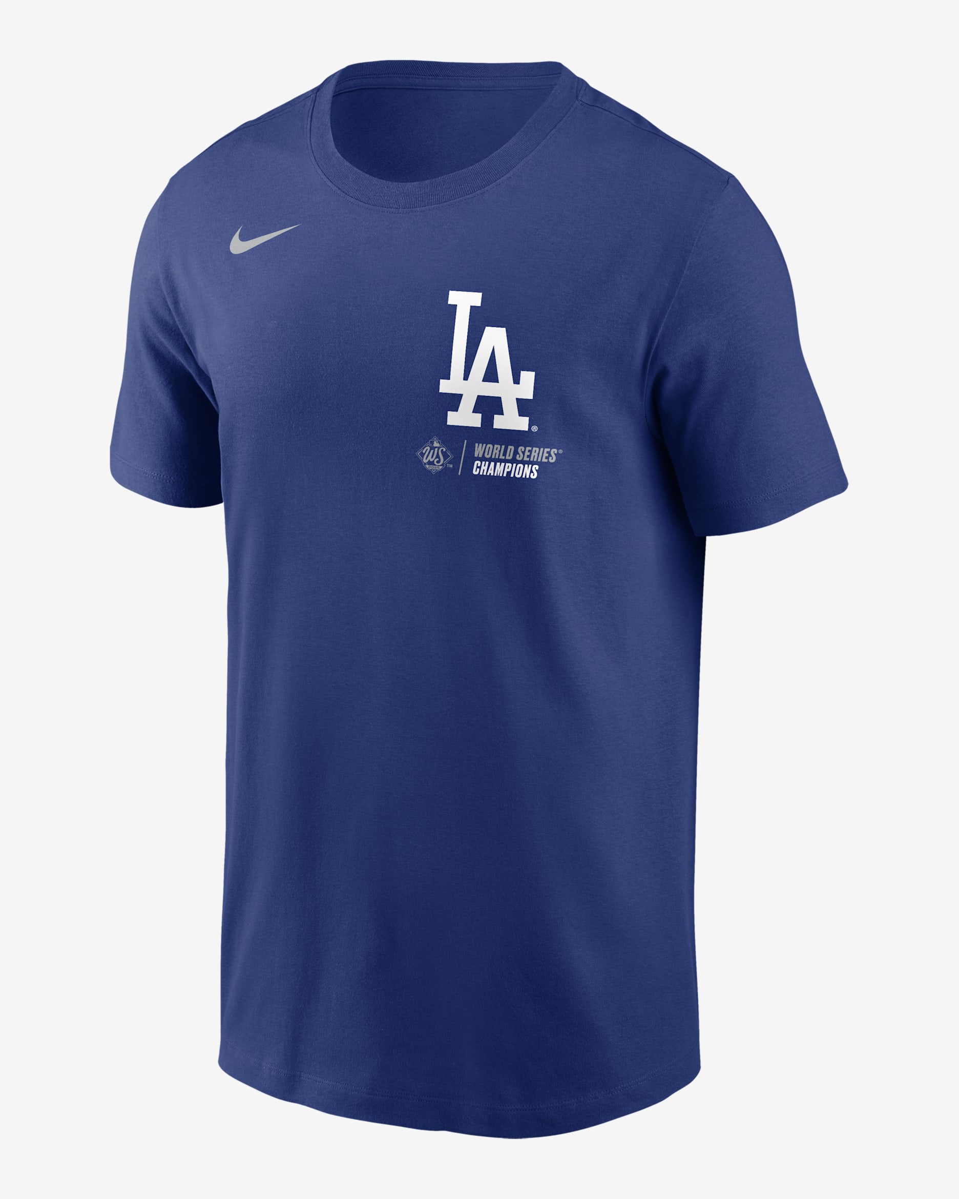 Los Angeles Dodgers 2025 World Series Champions Roster Men's Nike MLB T-Shirt - Royal
