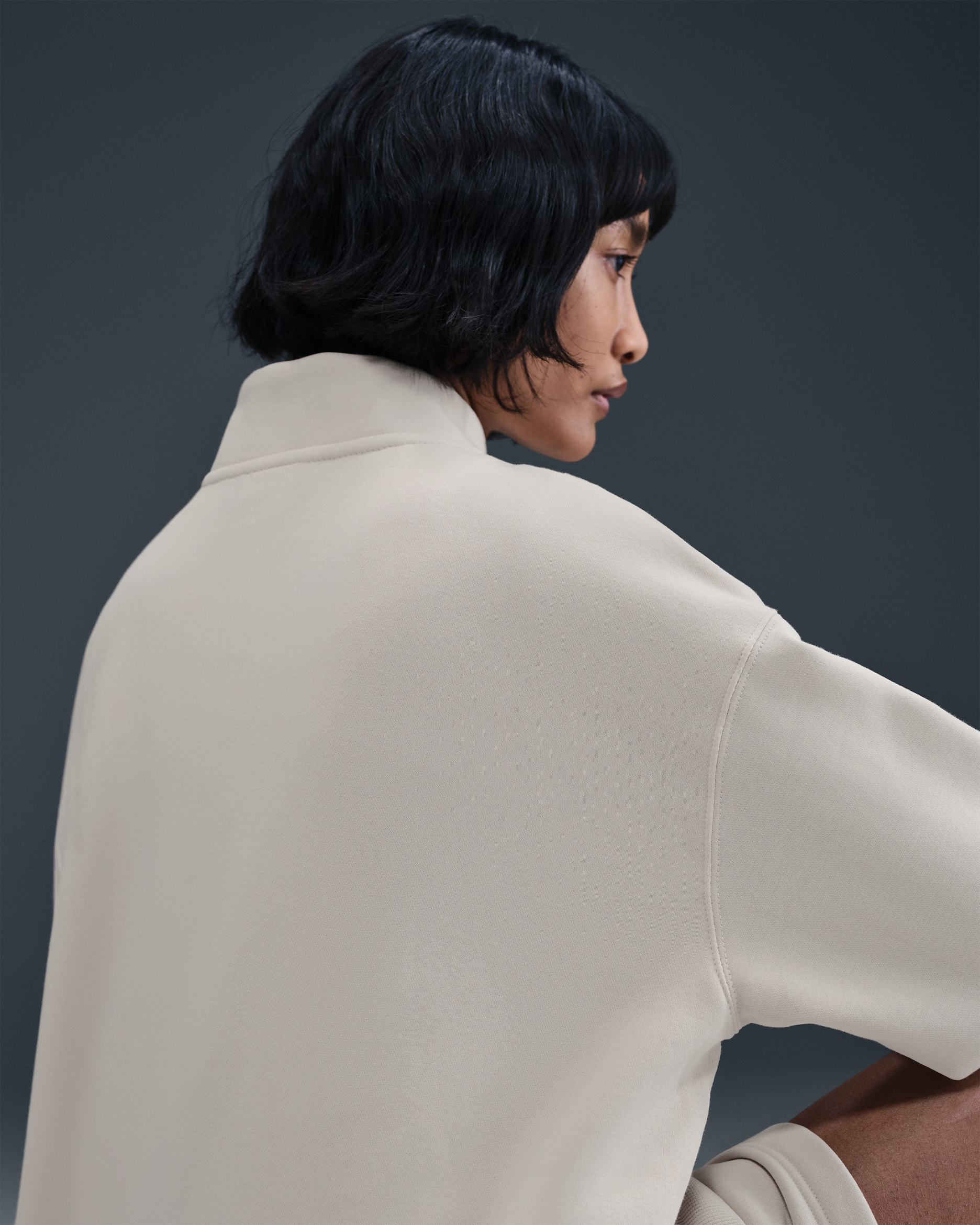 Nike Sportswear Phoenix Fleece Women's Oversized 1/4-Zip Long Sweatshirt