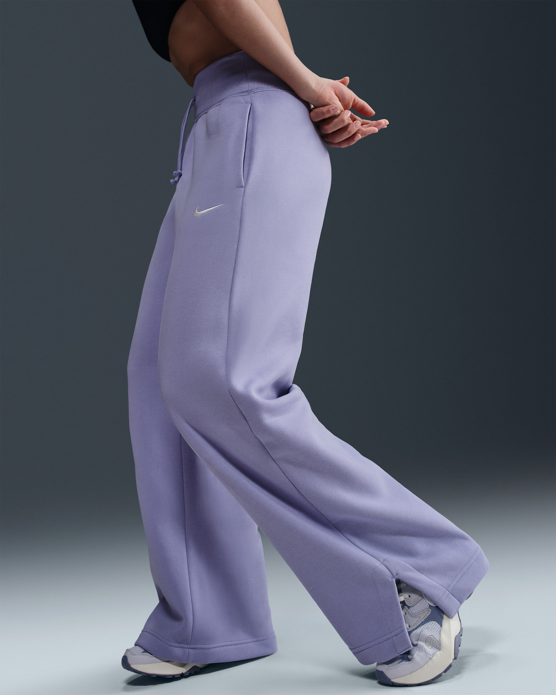 Nike Sportswear Phoenix Fleece Women's High-Waisted Wide-Leg Sweatpants