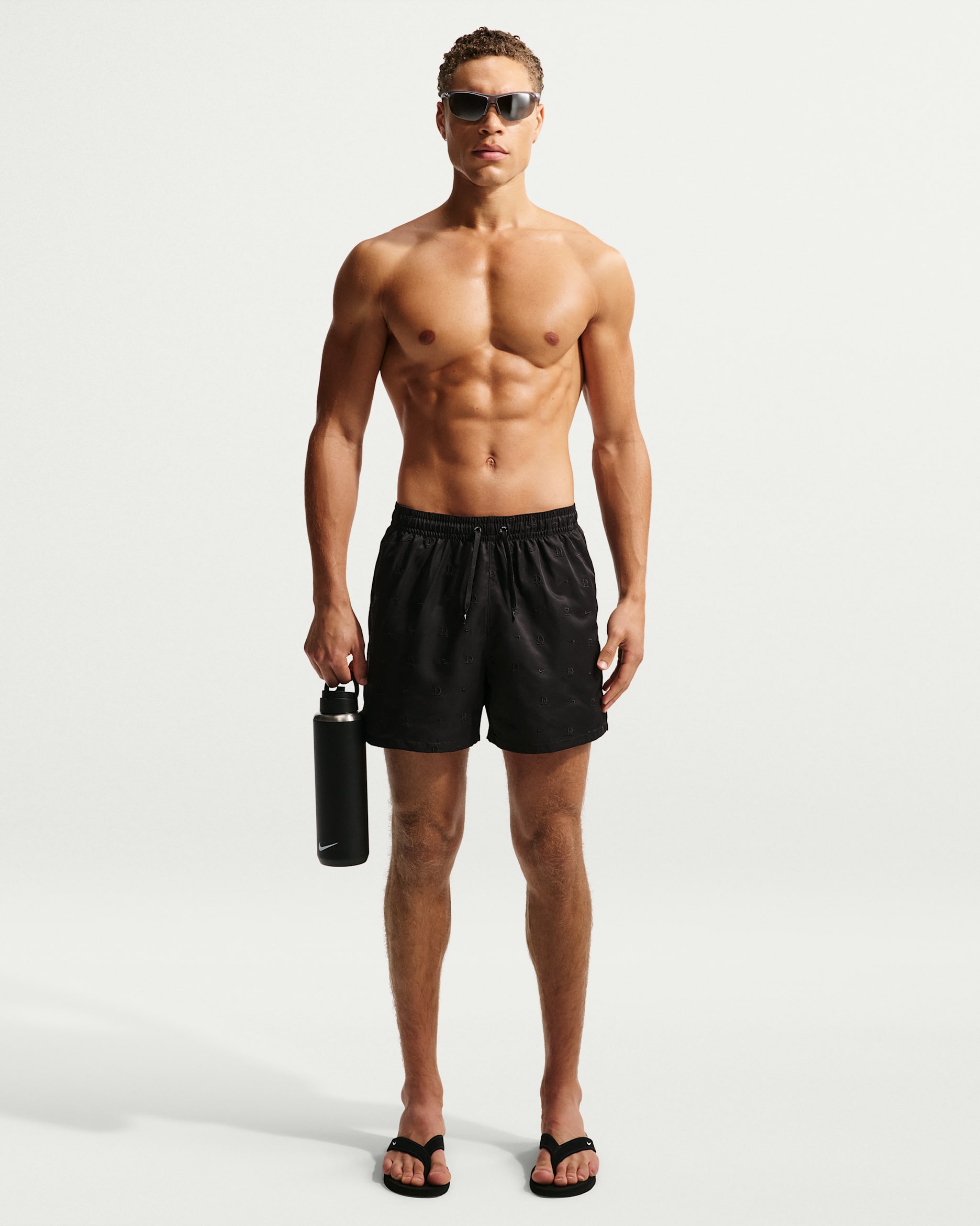 Nike Swim Breaker Men's 5" Full Lined Volley Short - Black