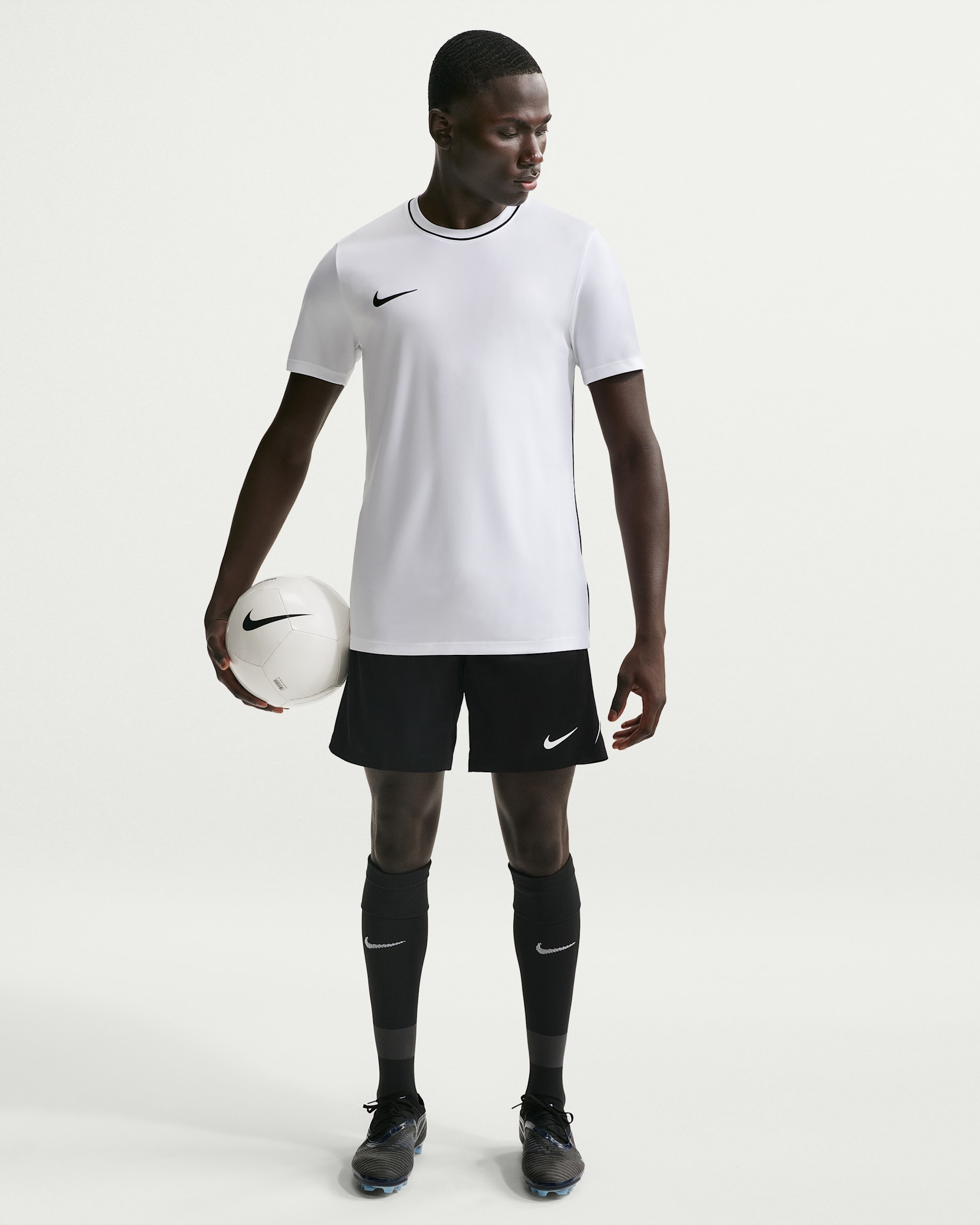 Nike Strike Men's Dri-FIT Soccer Shorts - Black/White/White/White