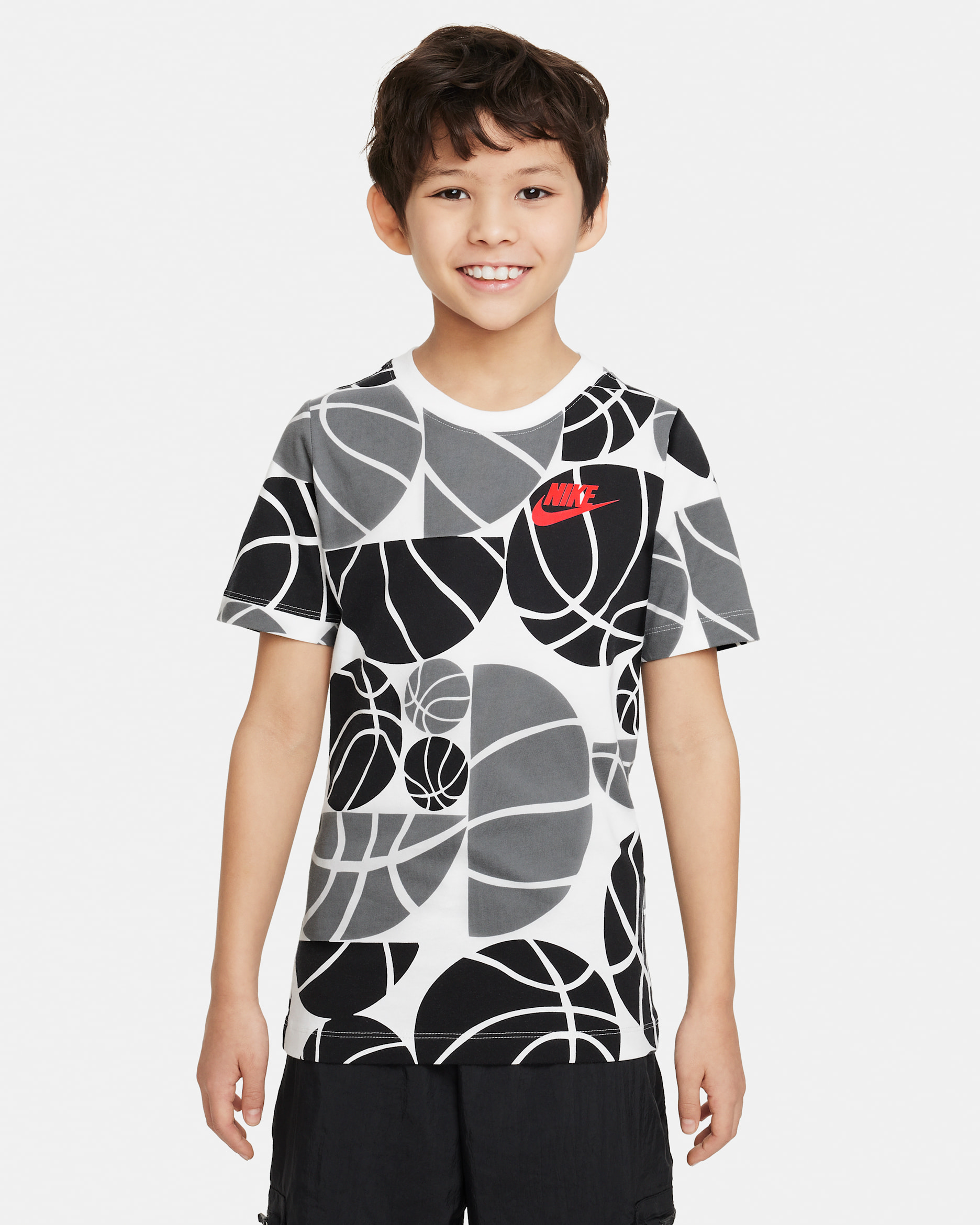 Nike Sportswear Culture of Basketball Older Kids' (Boys') T-Shirt - White