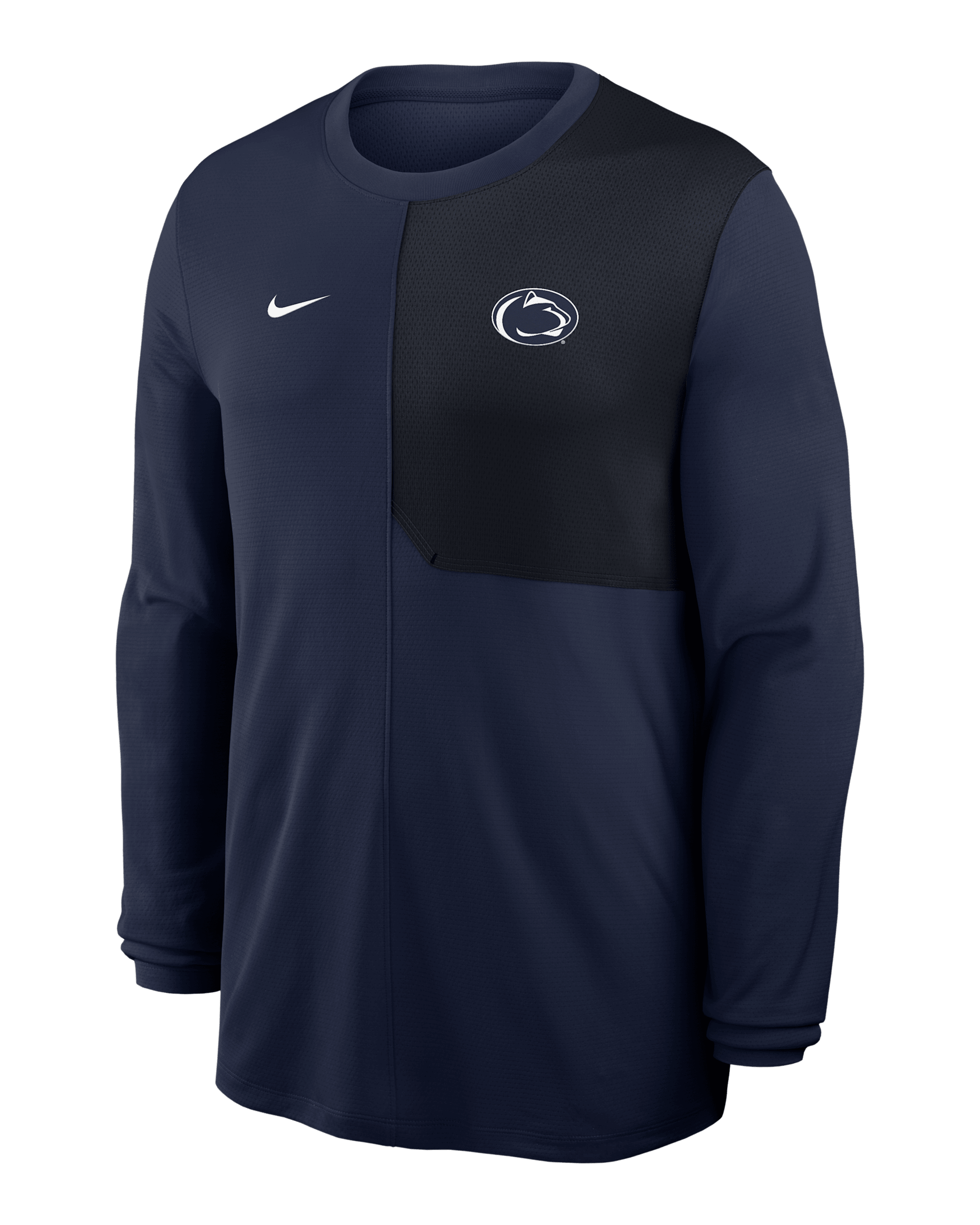 Penn State Sideline Coach Men's Nike Dri-FIT College Long-Sleeve Top - Navy