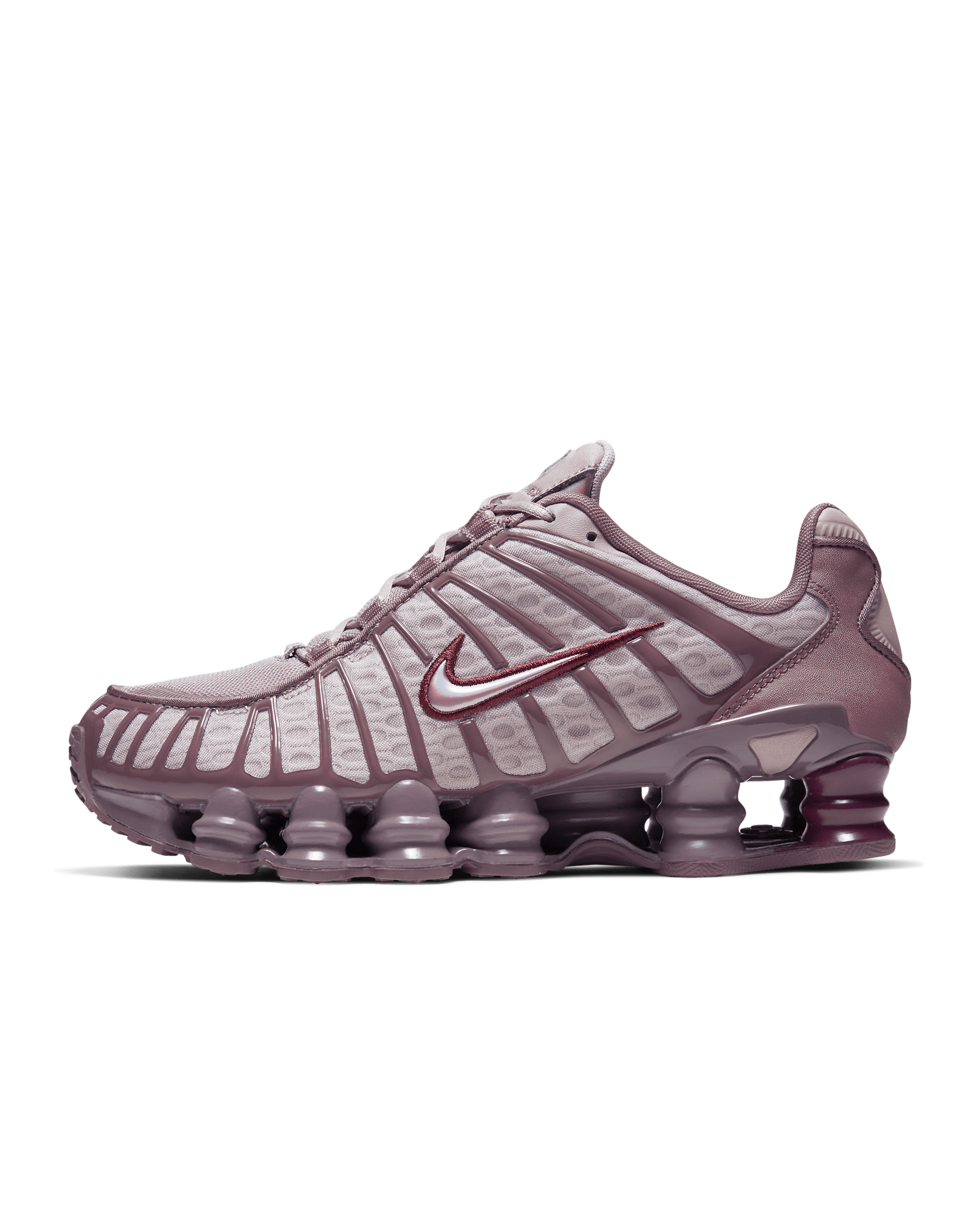 Sapatilhas Nike Shox TL para mulher - Pumice/Castanho-avermelhado Night/Plum Eclipse/Pumice
