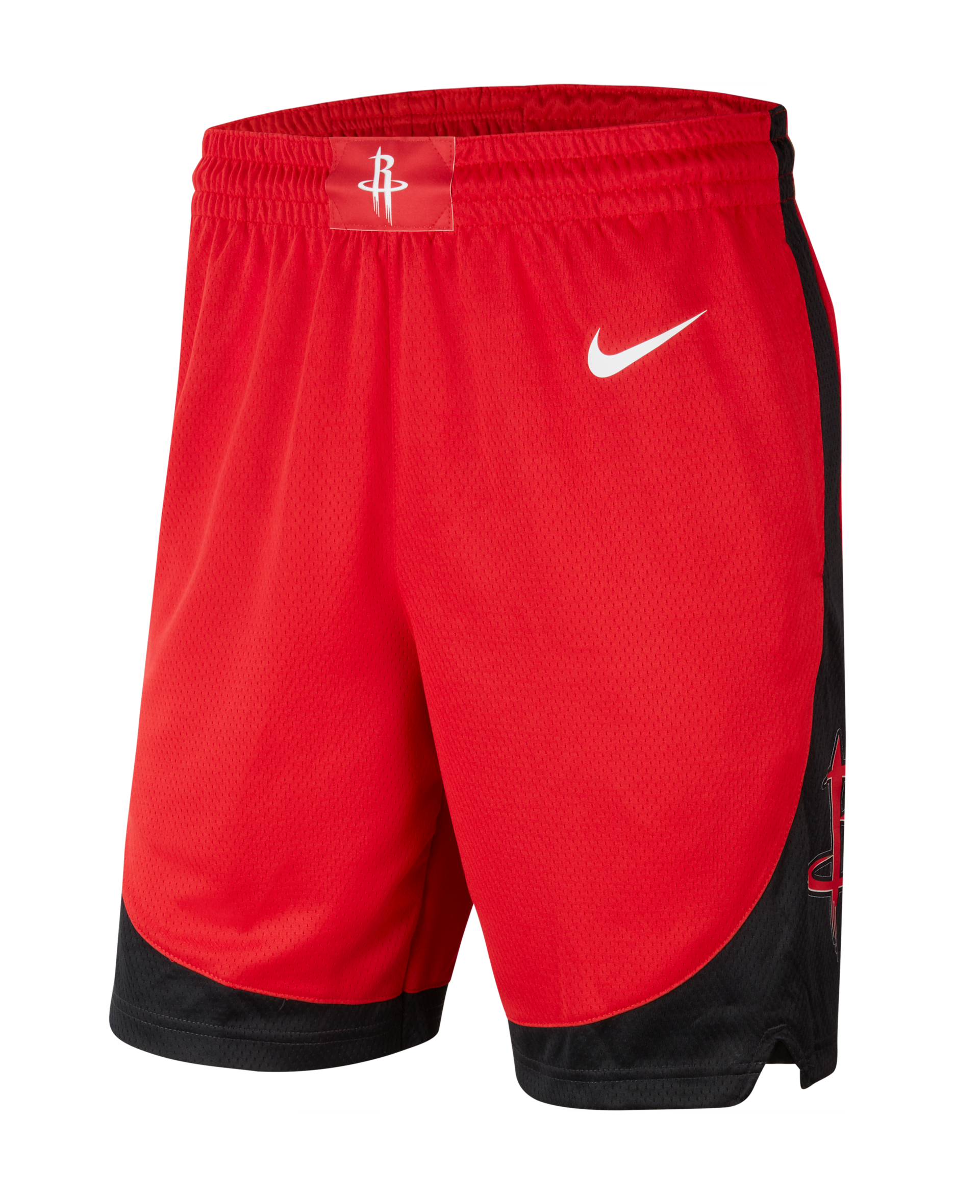 Houston Rockets Icon Edition Swingman Men's Nike NBA Shorts - University Red/White